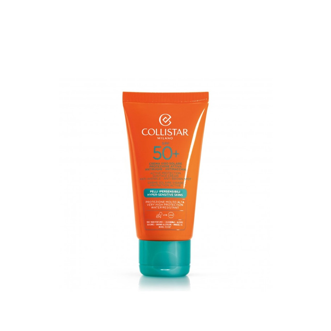 Collistar Active Protection Sun Face Cream SPF50+ 50ml