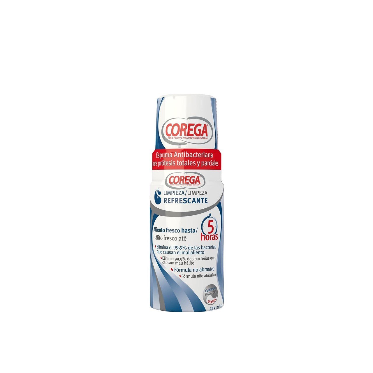 Corega Espuma Limpiadora para Dentaduras 125ml
