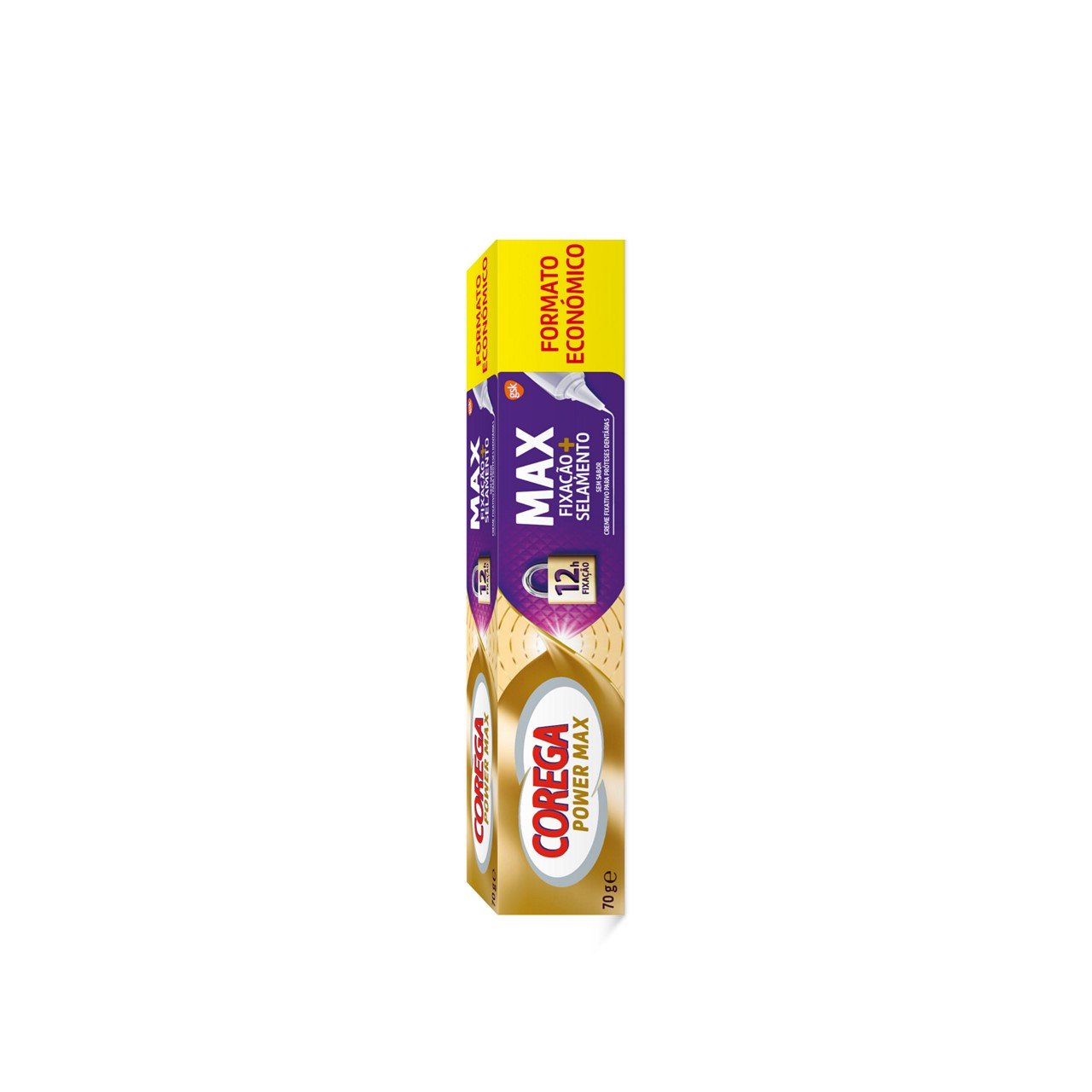 Corega Power Max Crema Adhesiva Fijación + Sellado para Dentaduras Postizas 70g