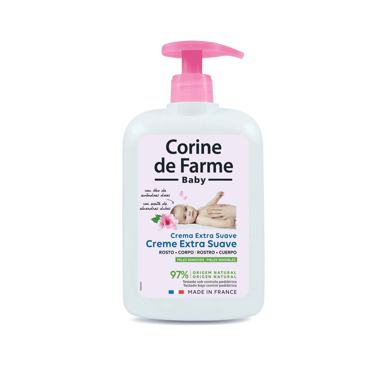 Corine de Farme أطفال فائق اللطف كريم with اللوز الحلو زيت 500ml