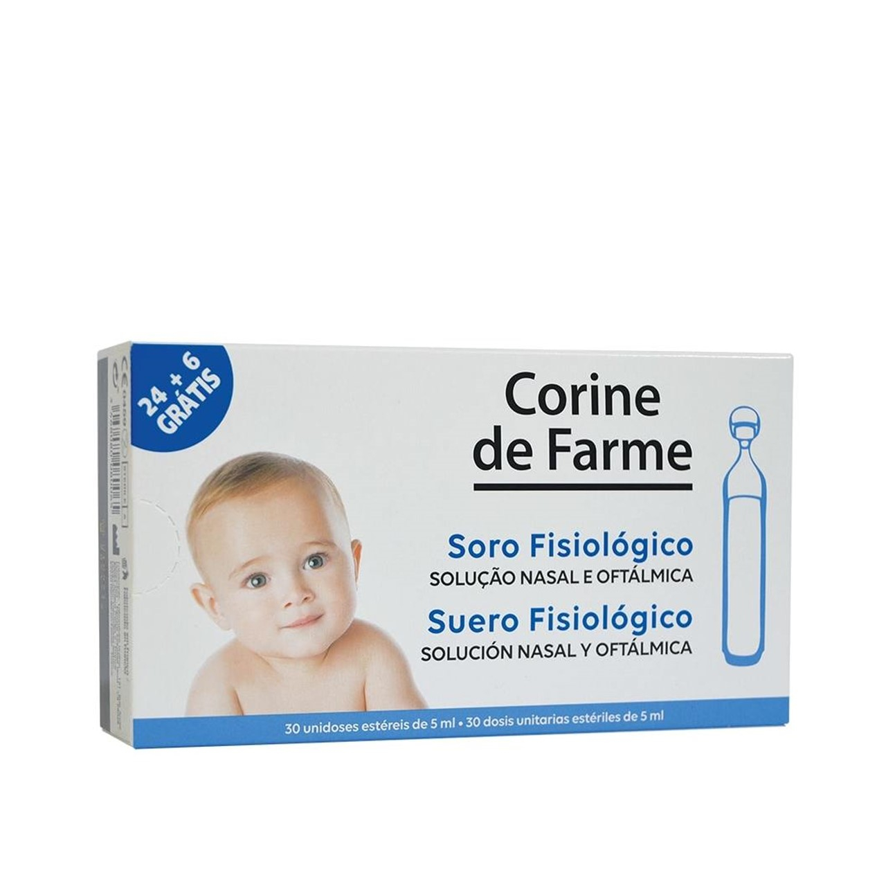 Corine de Farme Physiological Saline Розчин 5ml x30