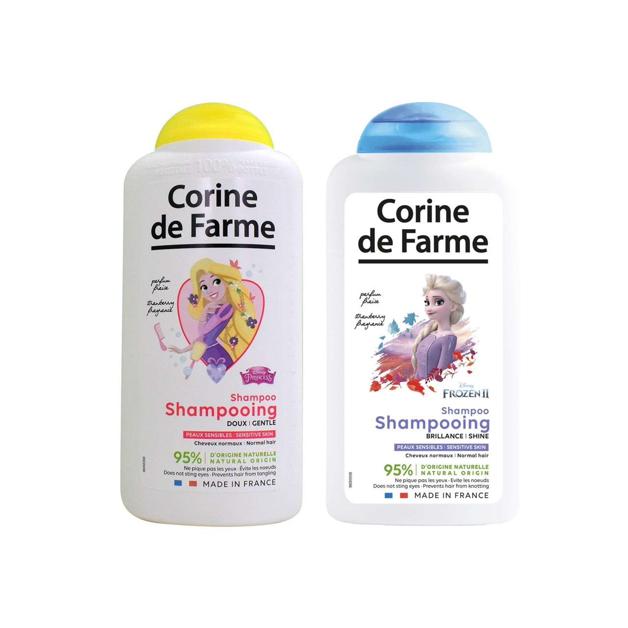 Corine de Farme Princess/Frozen شامبو برائحة الفراولة 300ml