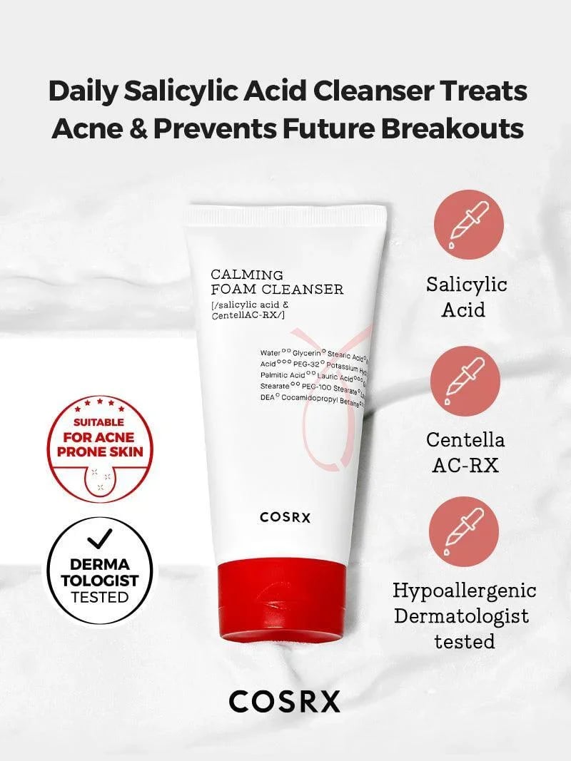 COSRX Calming Beroligende Skummende Rens 150ml