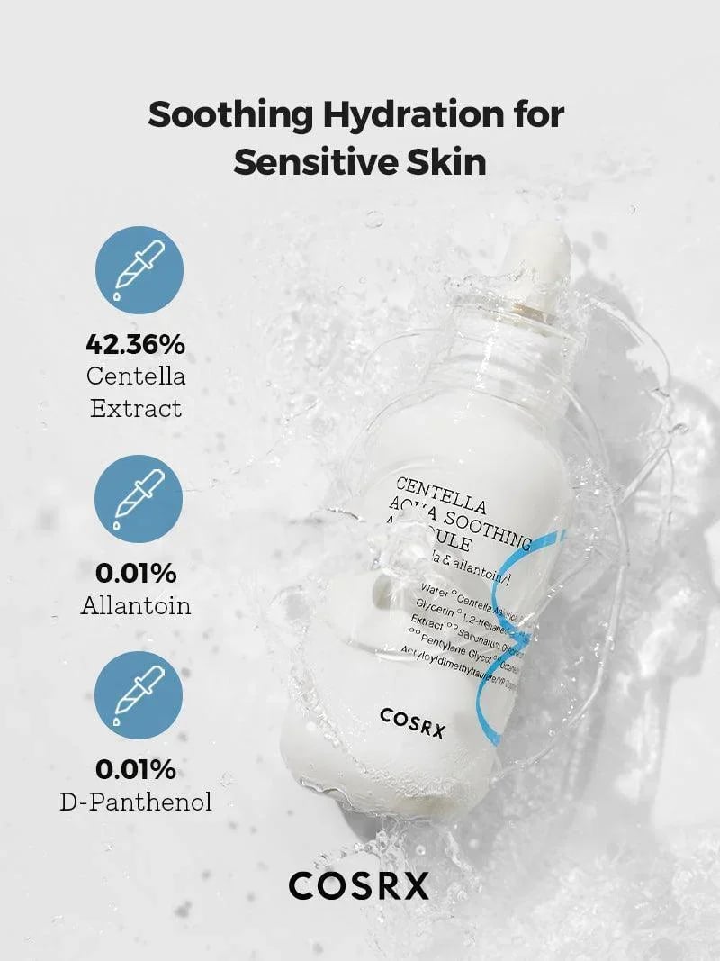 COSRX Centella Ampolla Calmante Acuosa 40ml