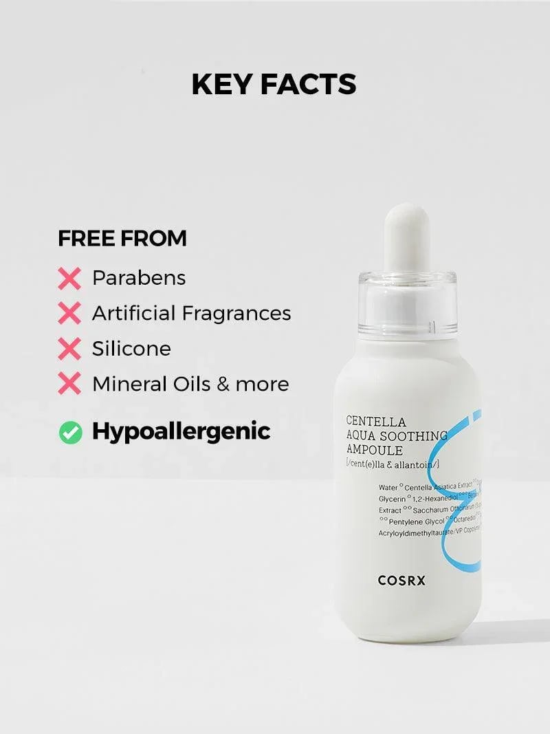 COSRX Centella Ampolla Calmante Acuosa 40ml