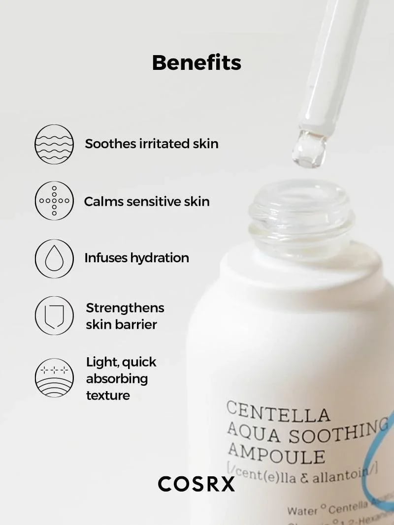 COSRX Centella Ampolla Calmante Acuosa 40ml