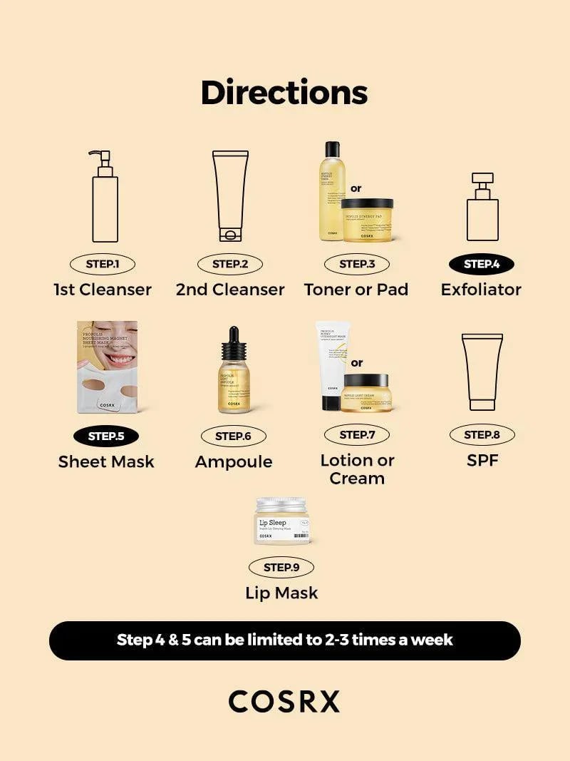 COSRX Full Fit Propolis أمبولة خفيفة 30ml