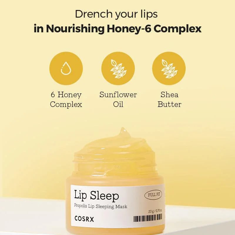 COSRX Full Fit Propolis Lip Sleeping Mask 20g (0.70oz)