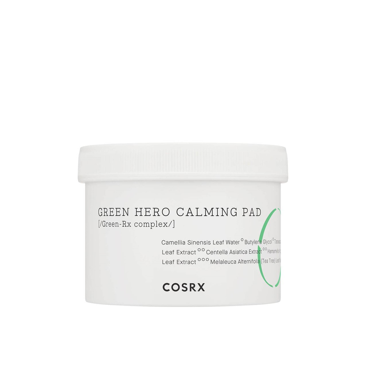 COSRX Green Hero مهدئ Pad x70