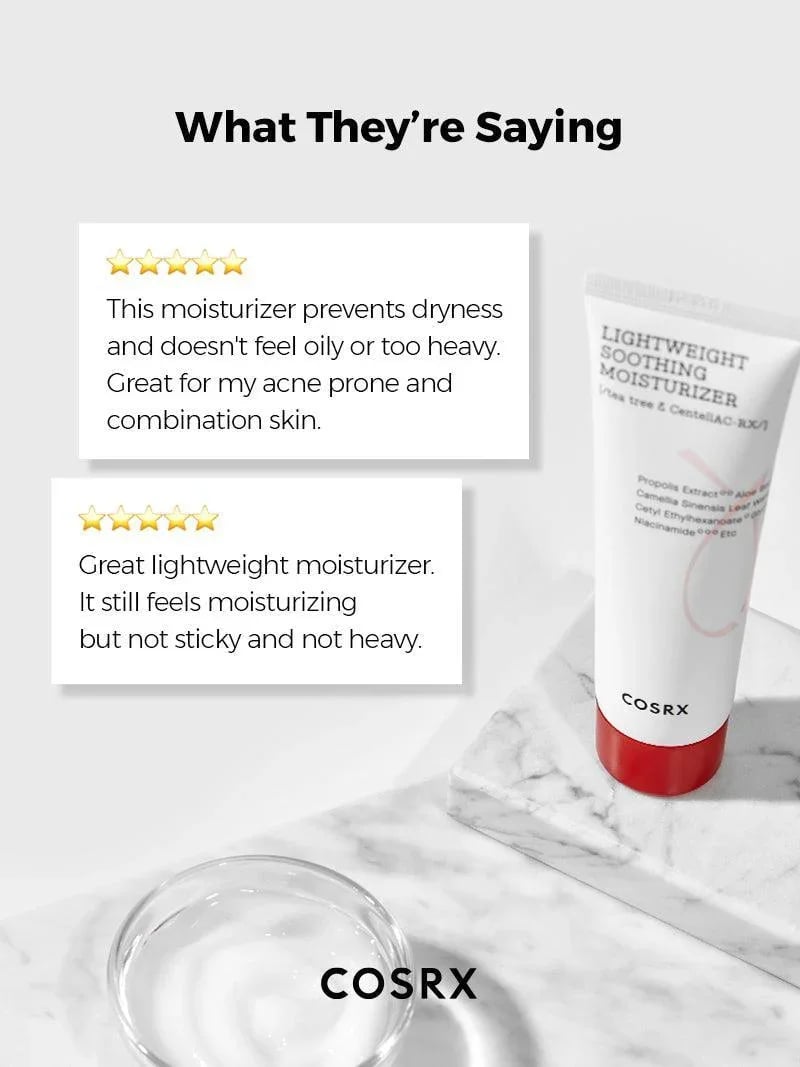 COSRX Lightweight Soothing Moisturizer 80ml