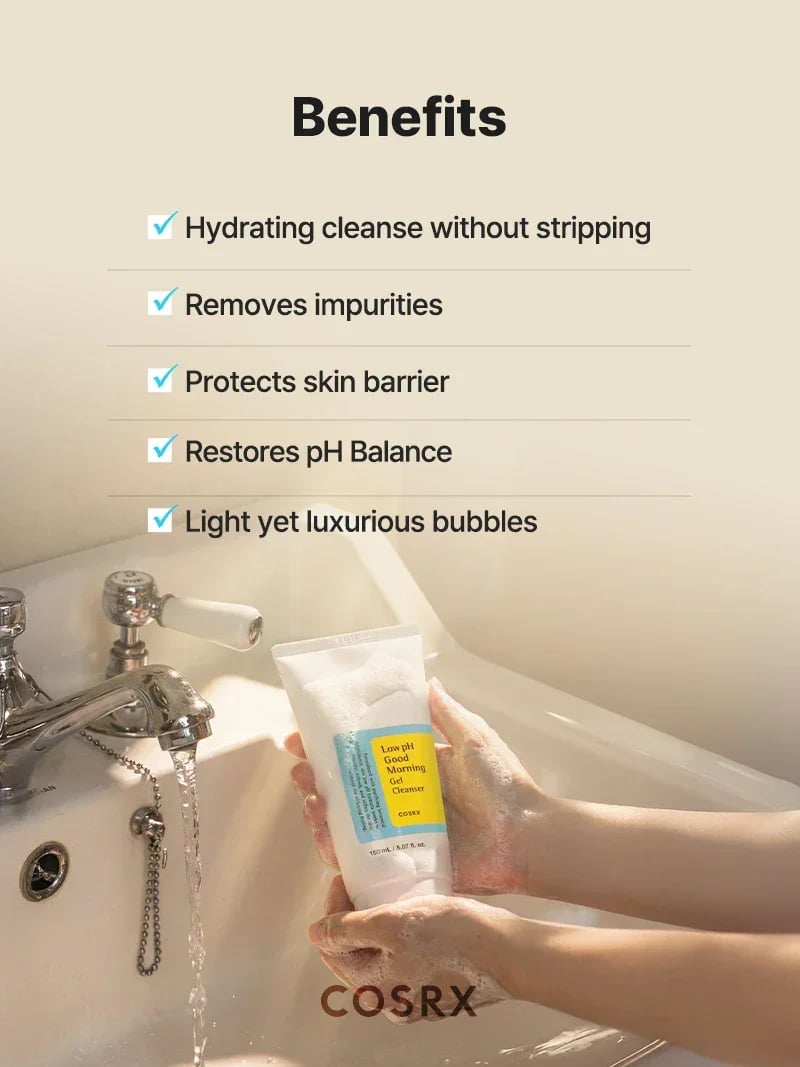 COSRX Low pH Good Morning Gel Nettoyant 150ml