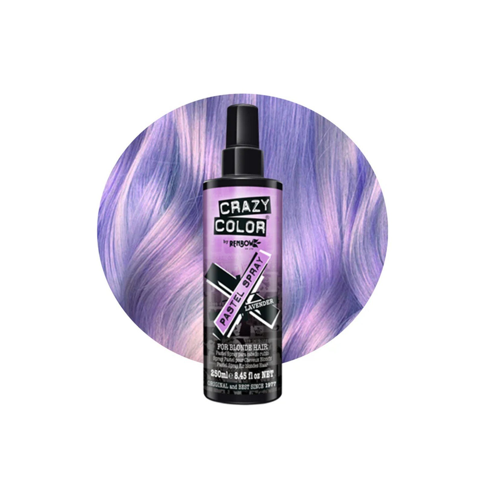 Crazy Color Pastel Spray Lavender 250ml
