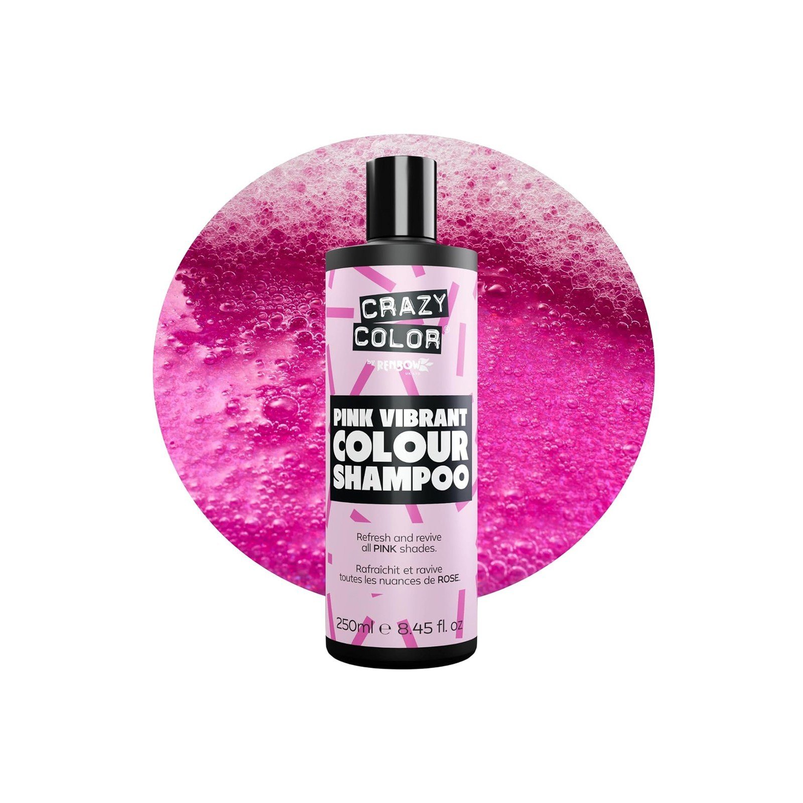Crazy Color Shampooing Rose 250ml