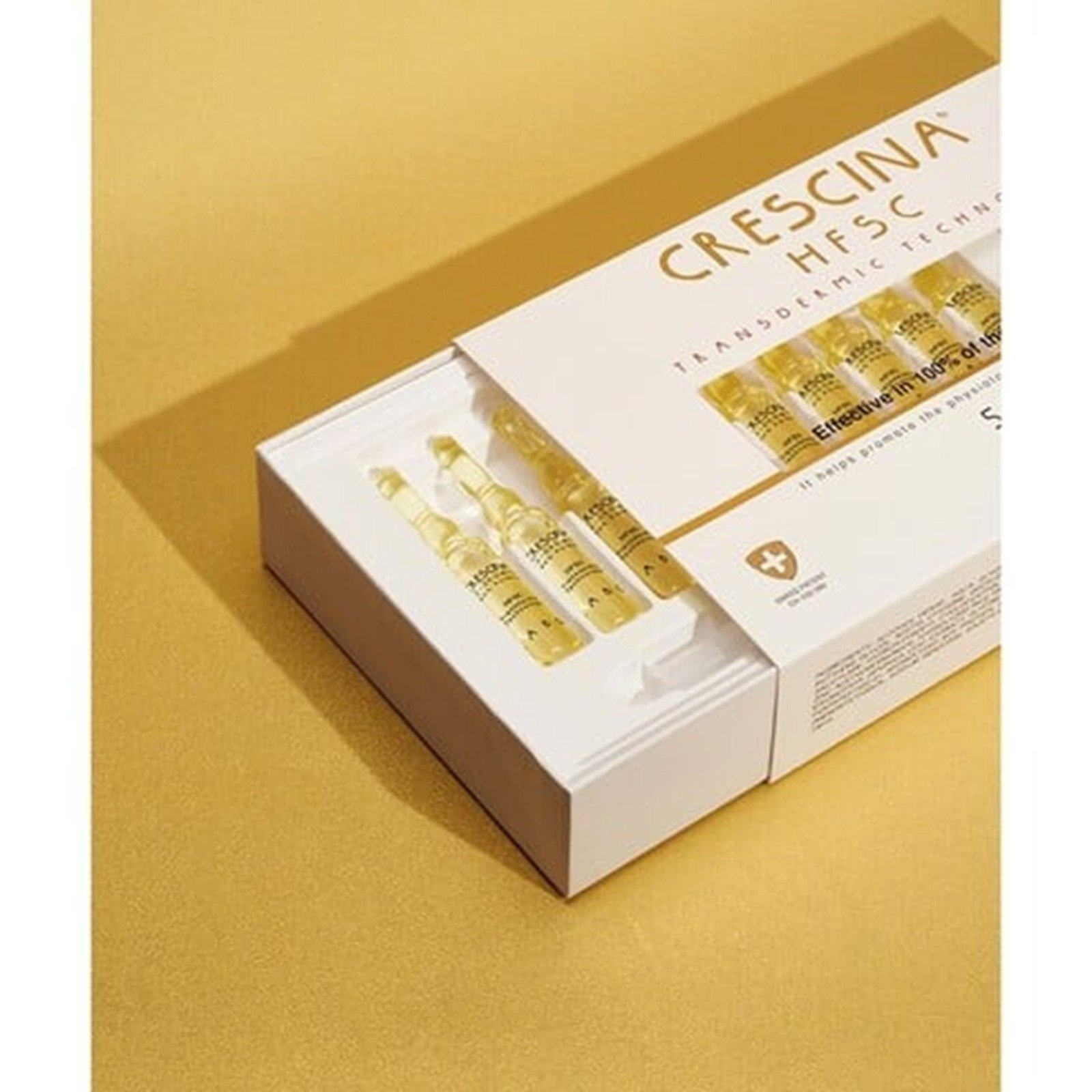 Crescina HFSC Transdermic 500 Woman Ampolas Crescimento Capilar 3,5ml x20