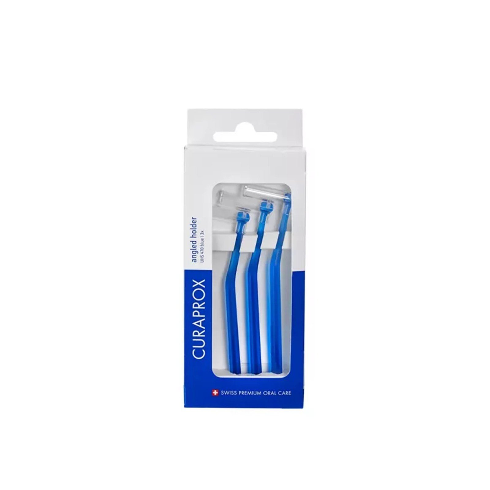 Curaprox Angled Holder UHS 470 Blue x3