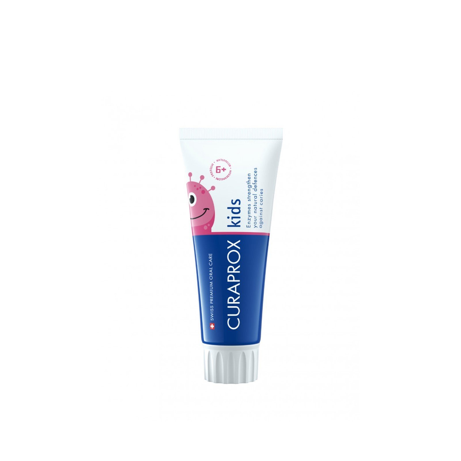 Curaprox Kids معجون أسنان للأطفال بنكهة البطيخ من عمر 6 سنوات فأكثر 60ml
