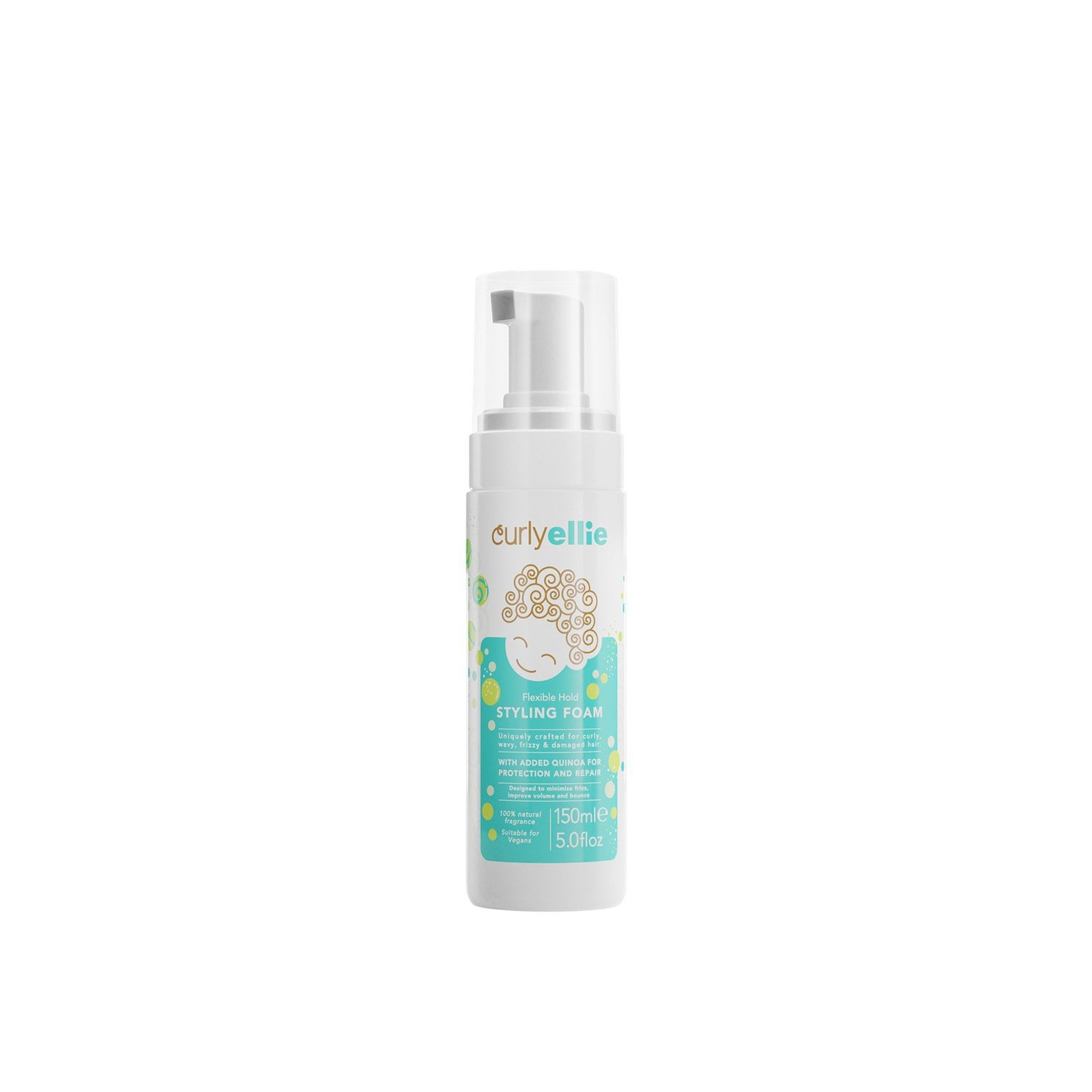 CurlyEllie Flexible Hold Styling Foam 150ml (5.0floz)