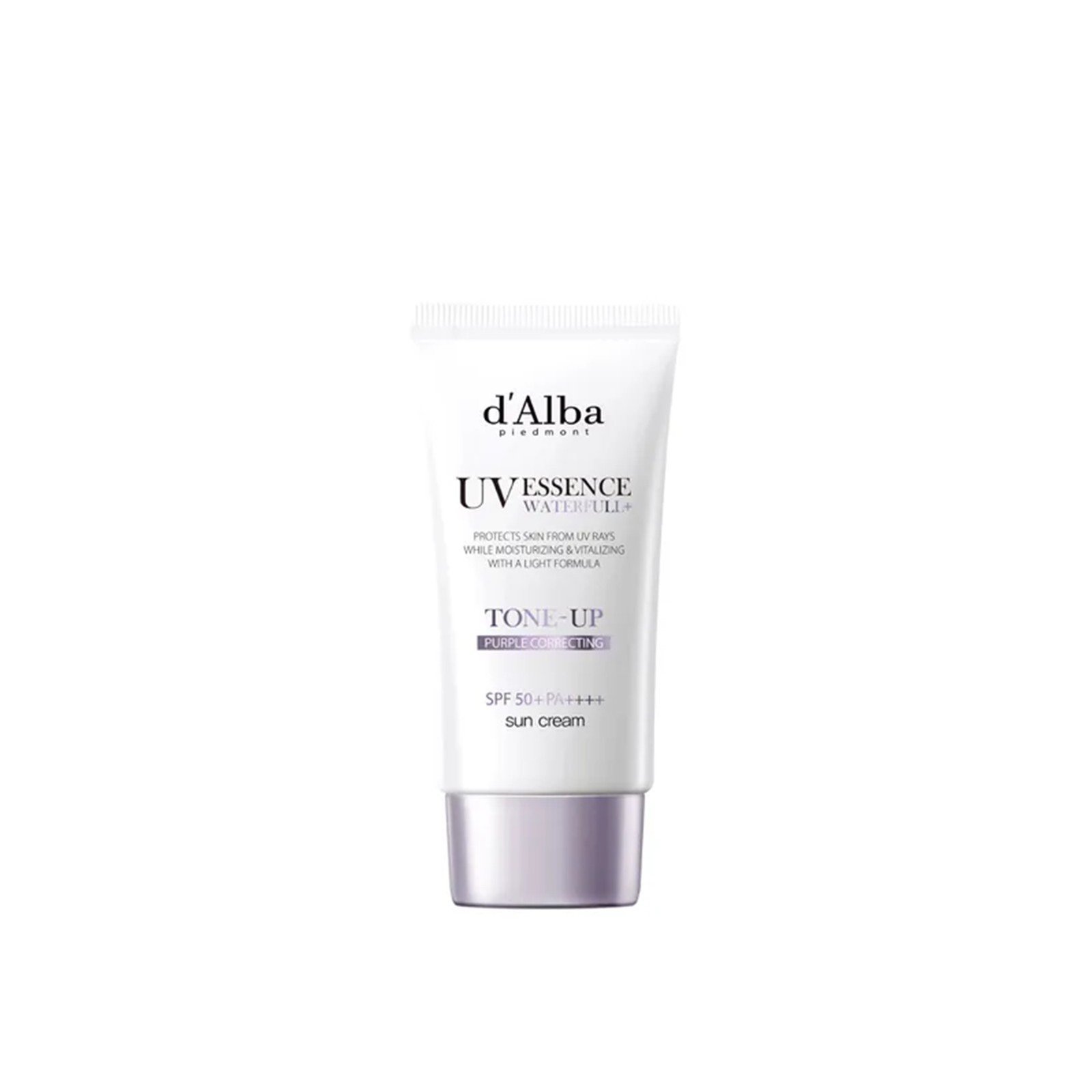 d'Alba UV Essence Waterfull+ Tone-Up Purple Correcting Sun Cream