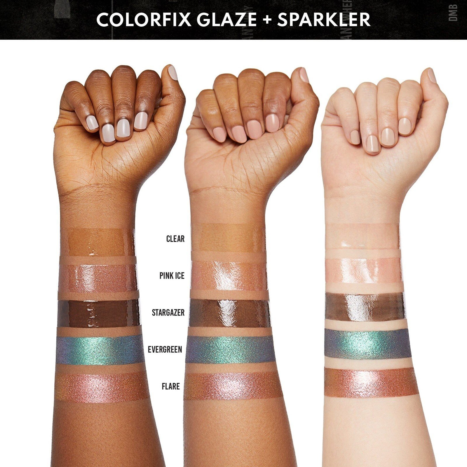 Danessa Myricks Beauty Colorfix Glazes Waterproof Longwear Gloss Pink Ice 10ml