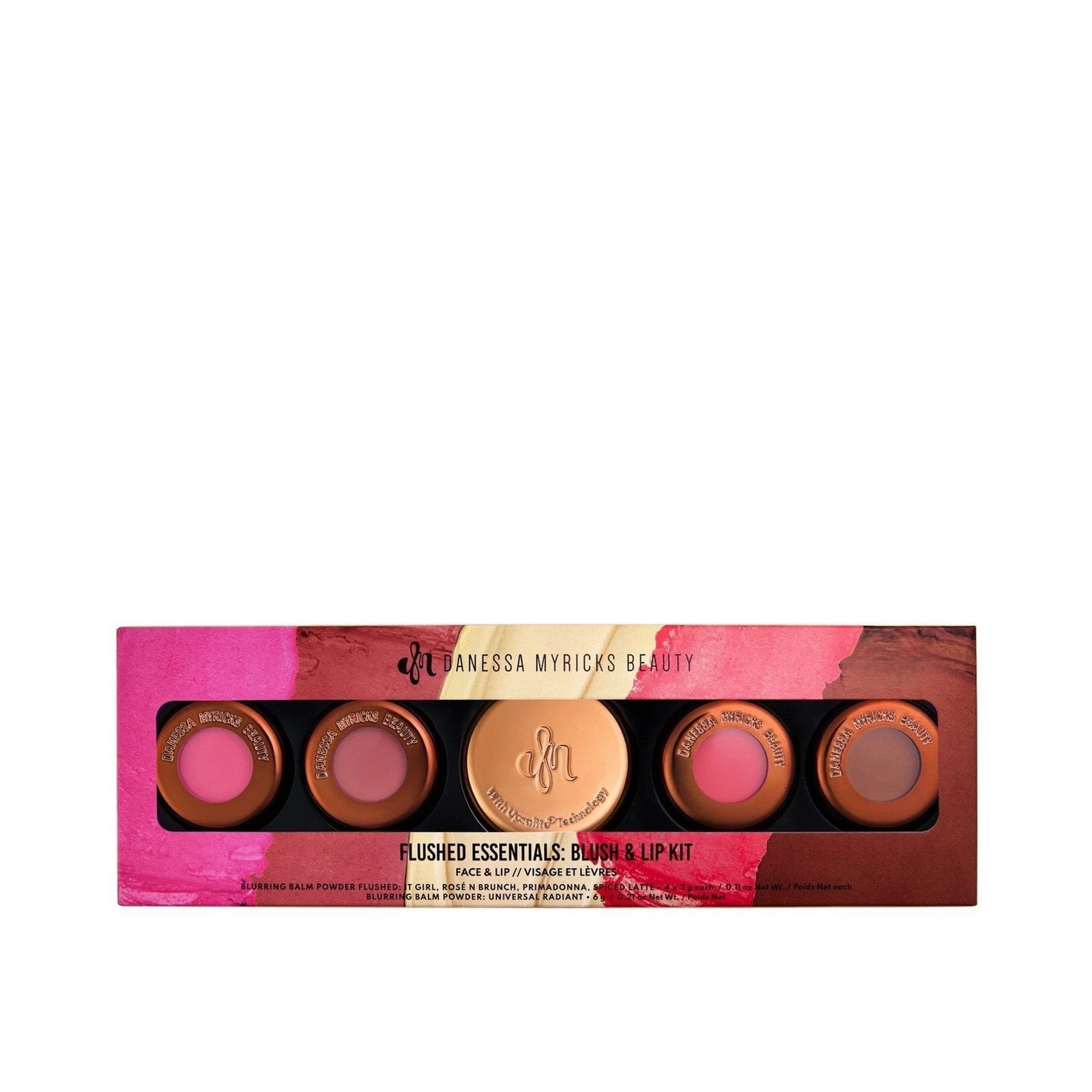 Danessa Myricks Beauty Flushed Essentials: Blush & Lip Kit