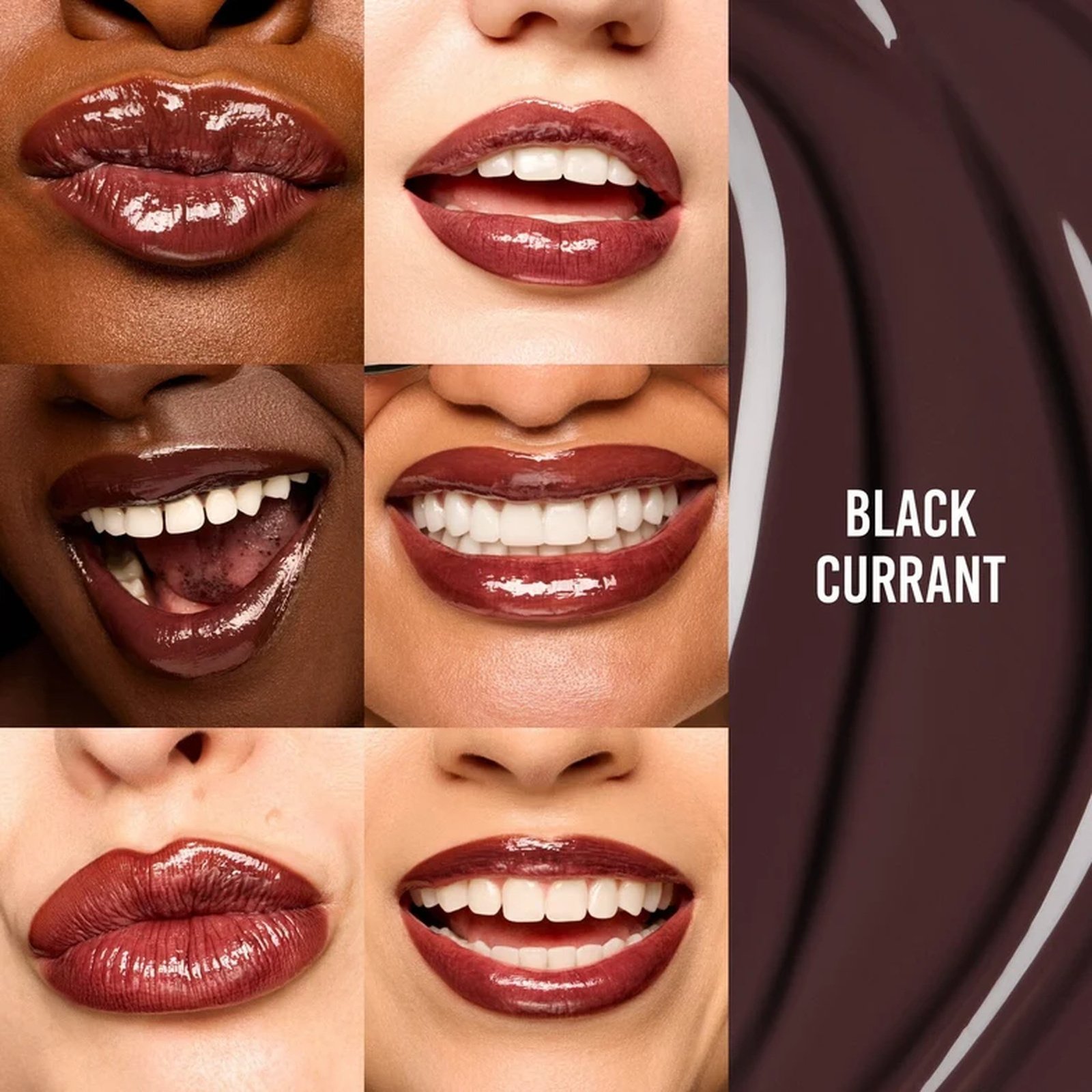 Danessa Myricks Beauty Glosswork 4D Ultra Shine Plumping Lip Gloss Black Currant 10ml