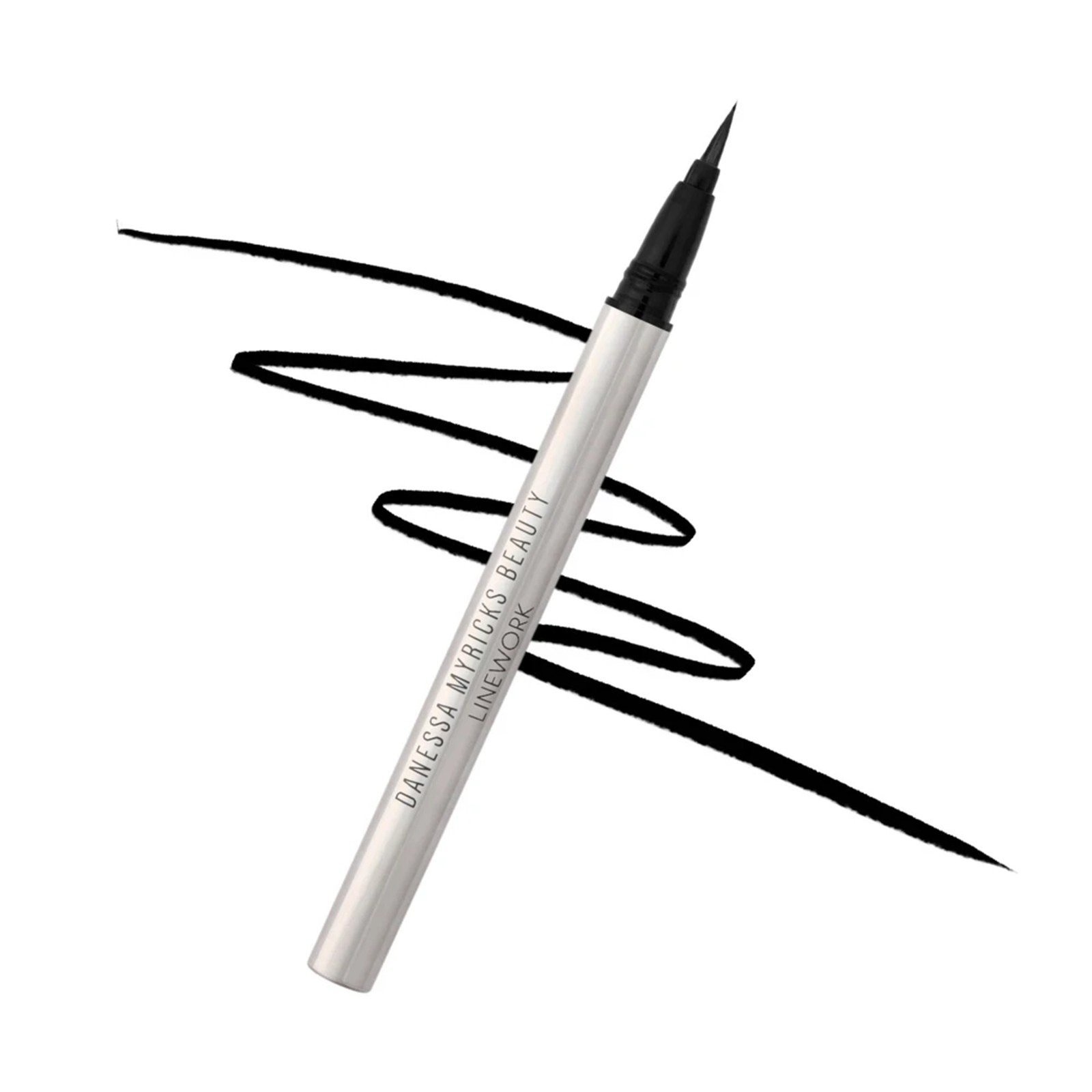 Danessa Myricks Beauty Linework محدد العيون السائل بالفرشاة Onyx 1ml