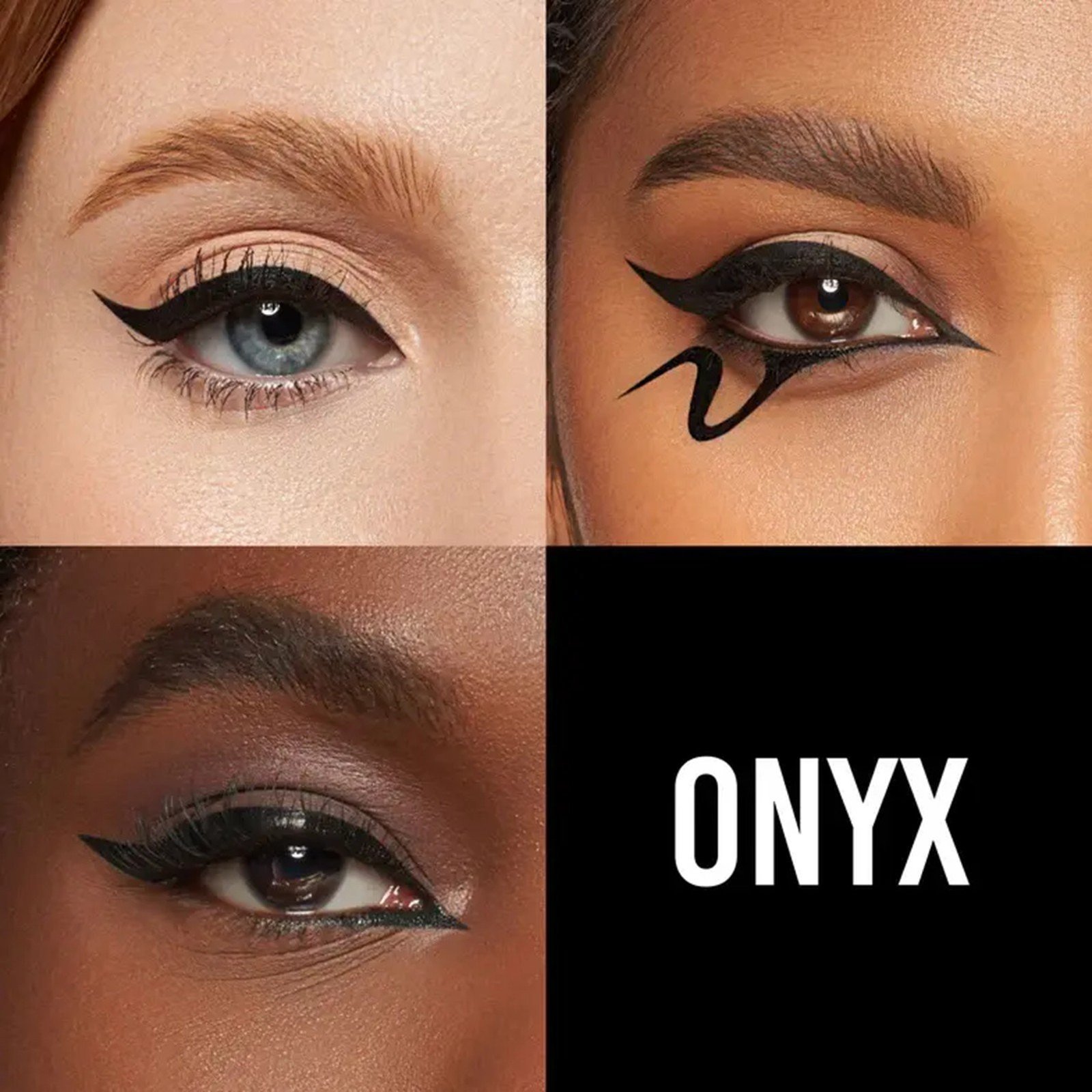 Danessa Myricks Beauty Linework محدد العيون السائل بالفرشاة Onyx 1ml