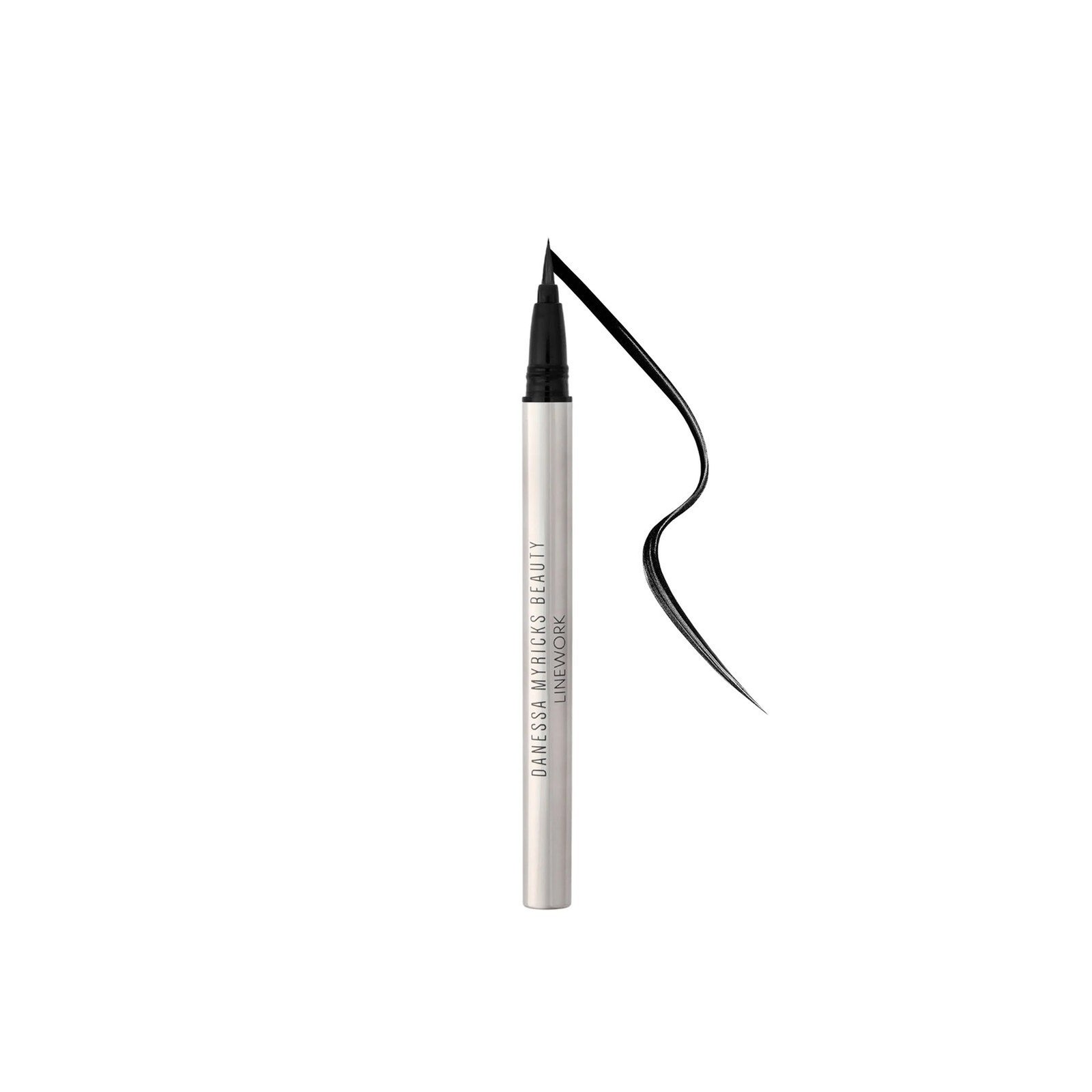 Danessa Myricks Beauty Linework محدد العيون السائل بالفرشاة Onyx 1ml