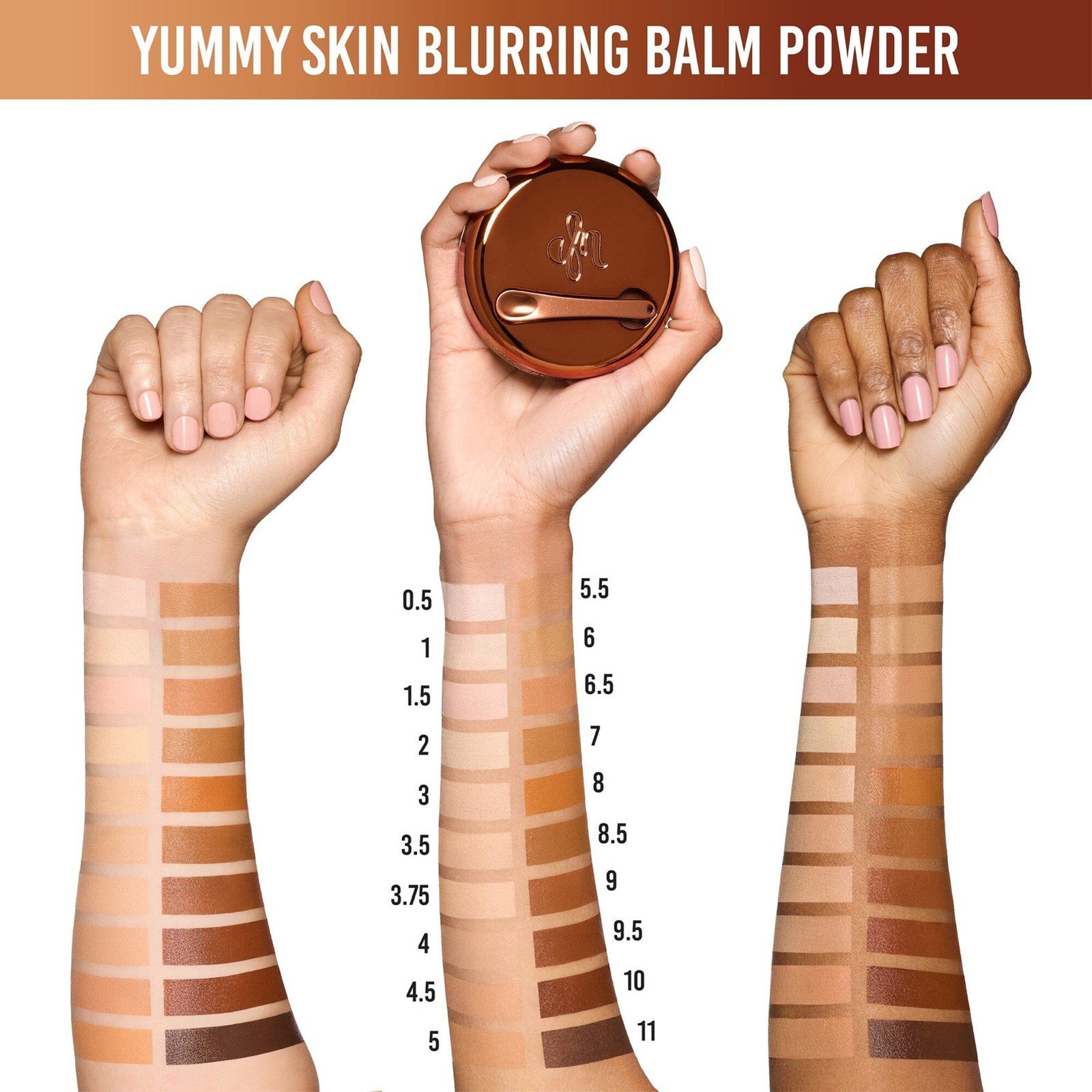 Danessa Myricks Beauty Yummy Skin Blurring Balm Powder 0.5 18g