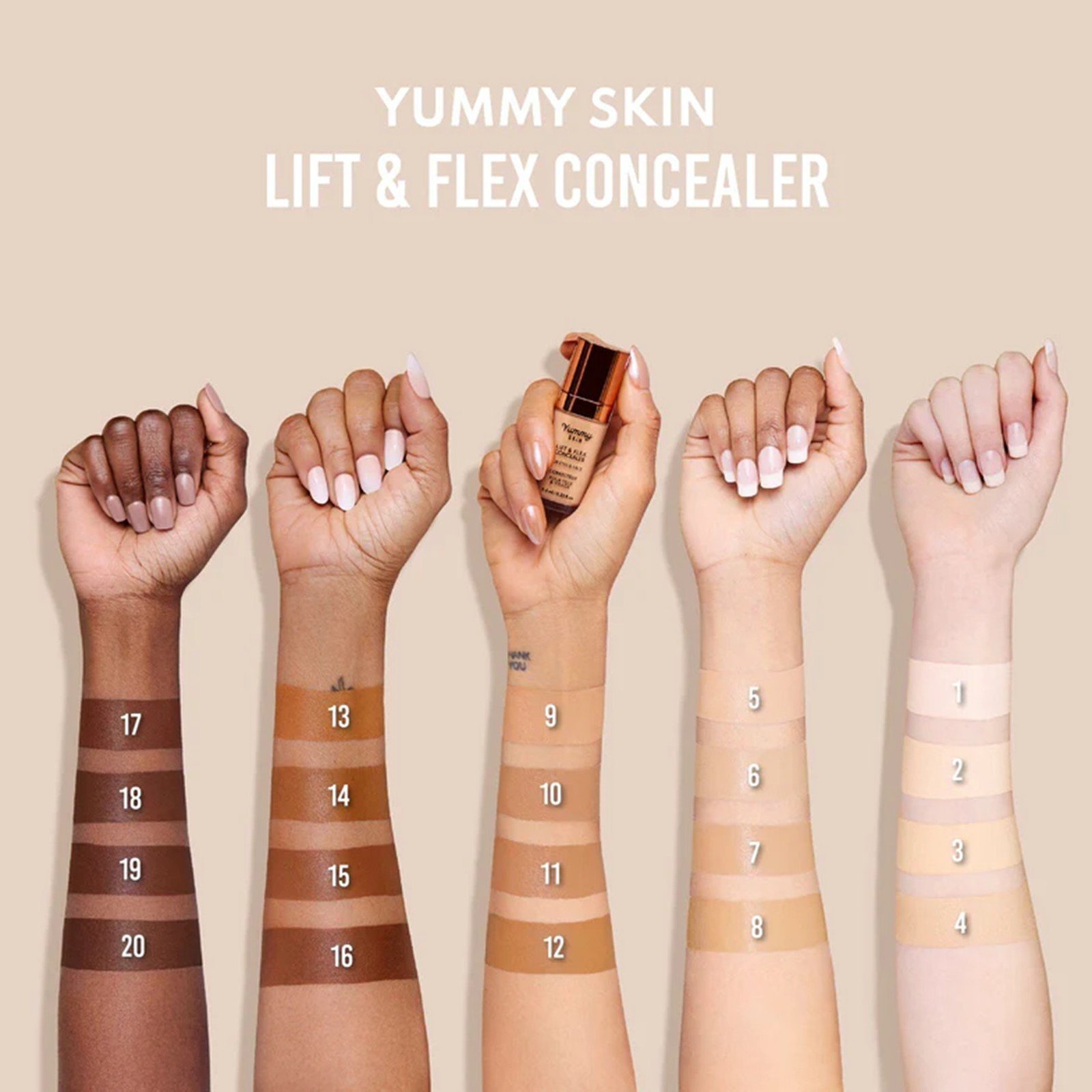 Danessa Myricks Beauty Yummy Skin Lift & Flex Correcteur 10 Neutral 8,4ml