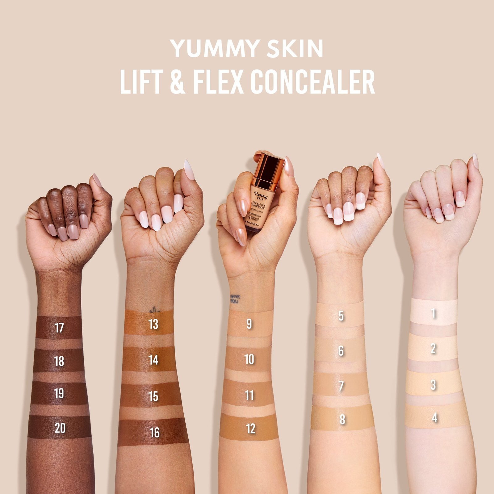 Danessa Myricks Beauty Yummy Skin Lift & Flex Concealer 6 Neutral 8.4ml