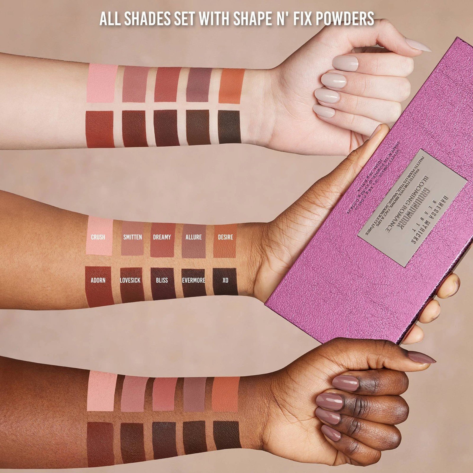 Danessa Myricks Beauty Groundwork Palette Blooming Romance