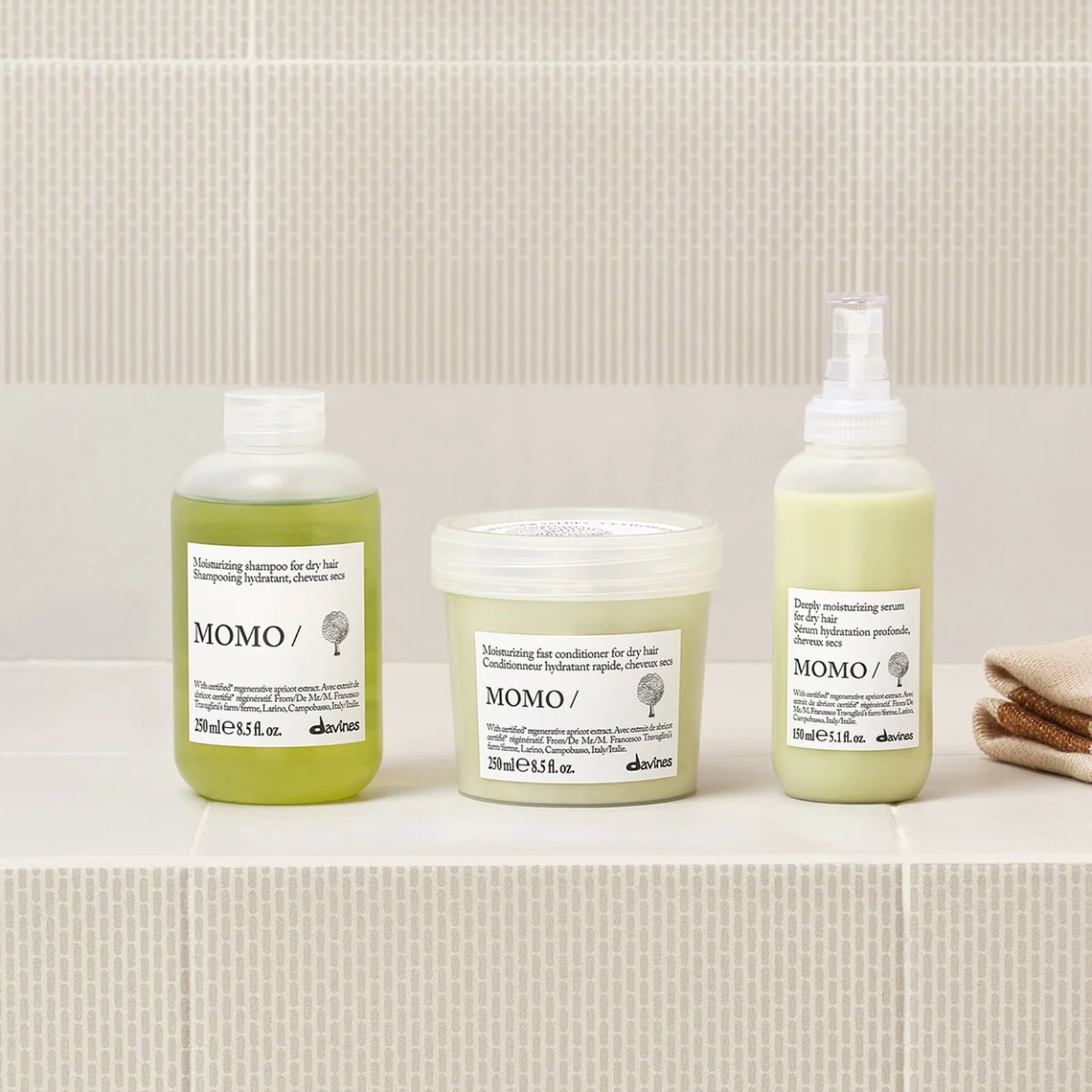 Davines Momo Moisturizing Shampoo for Dry Hair 250ml