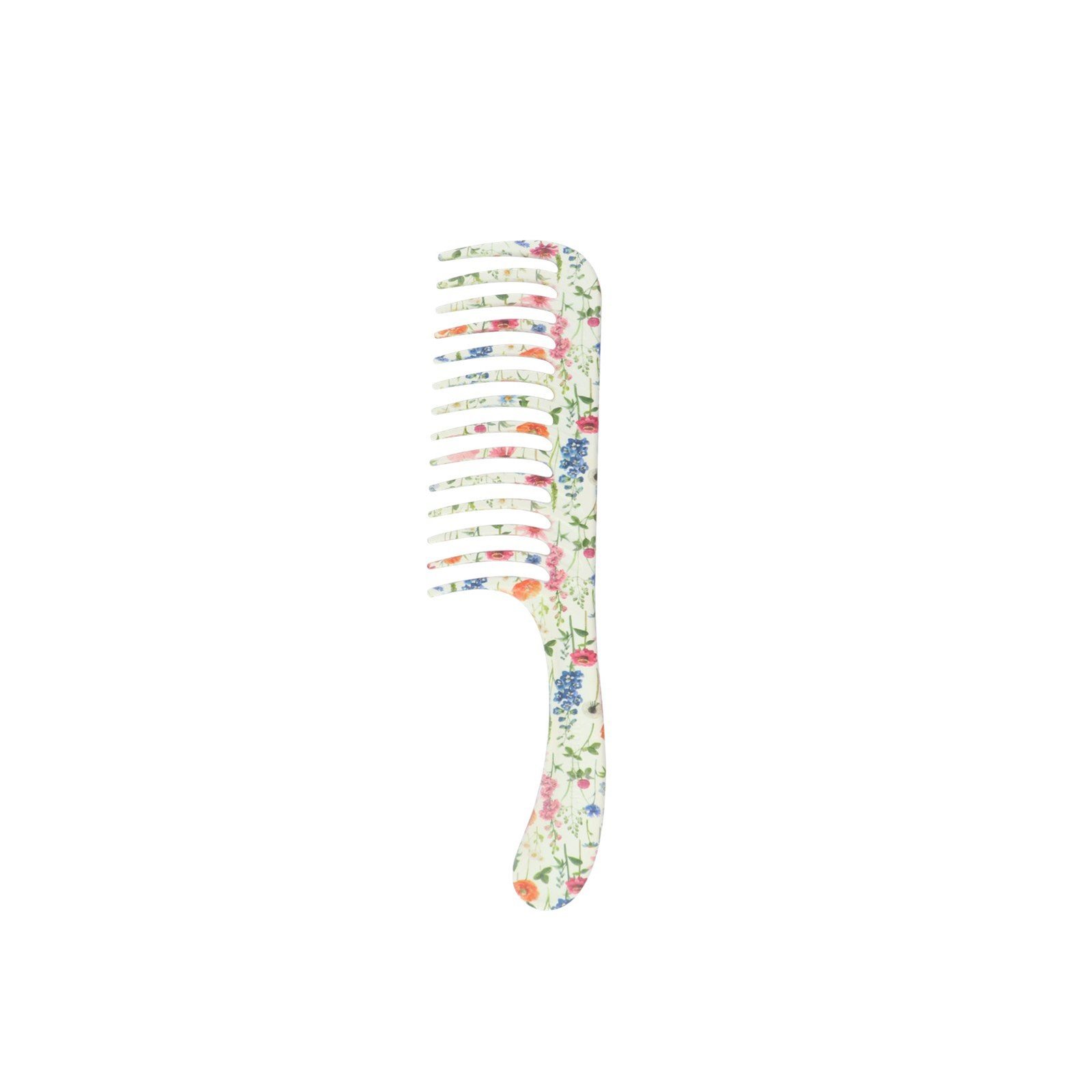 Denman D28 The Deluxe Wide Tooth Detangler Floral Fantasies