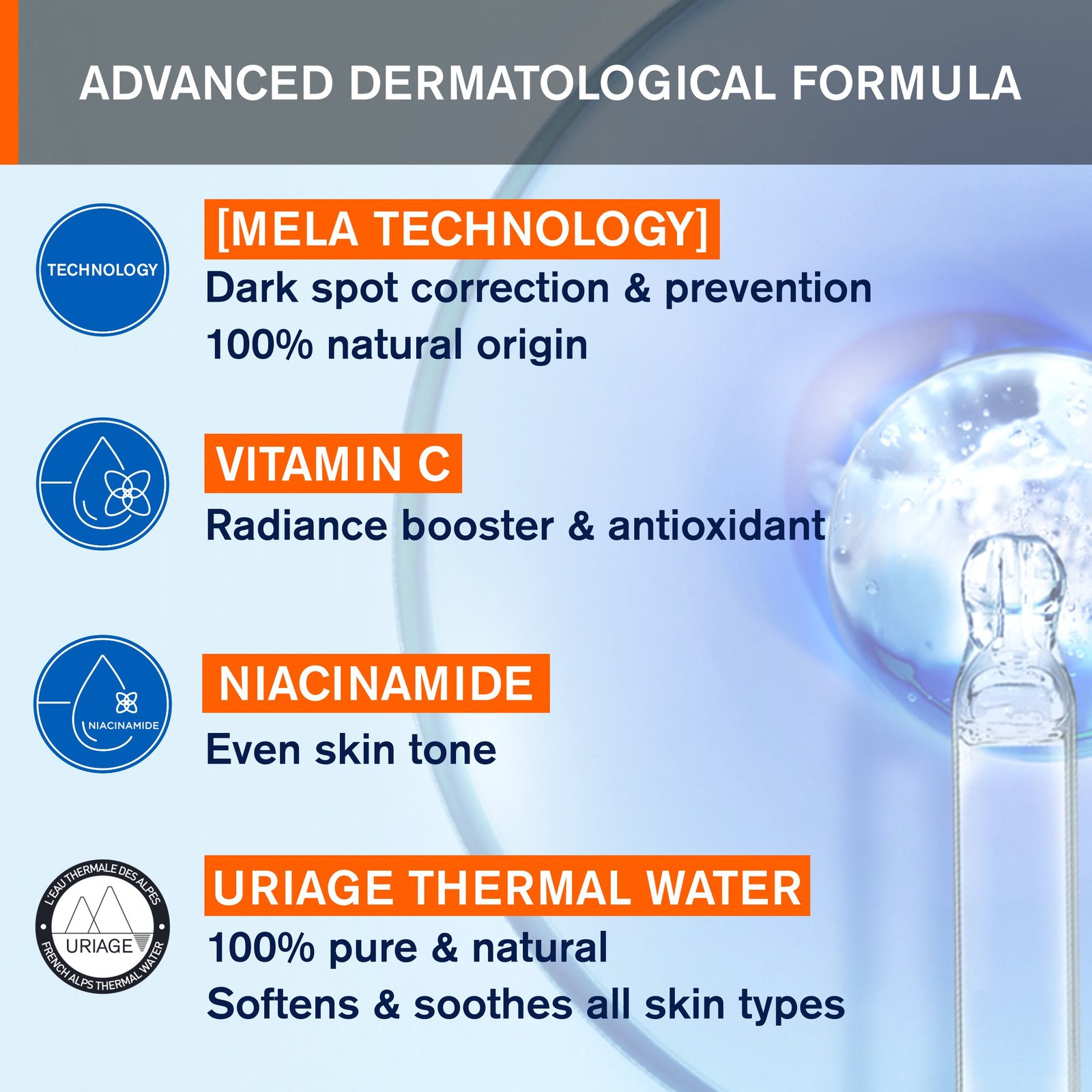 Uriage Dépiderm Crema Limpiadora Espumosa Iluminadora 100ml (3.4 fl oz)
