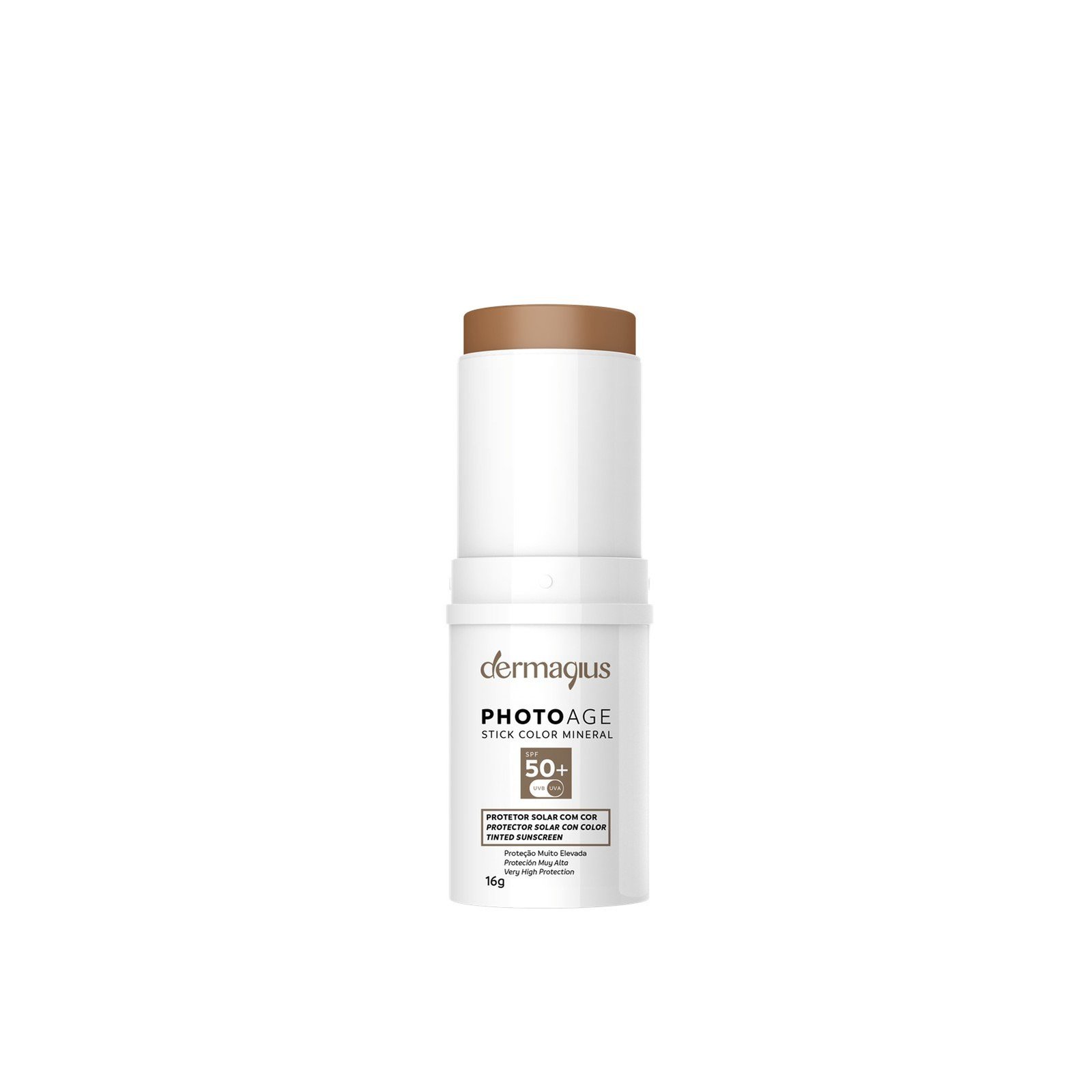 Dermagius Photoage قلم لوني معدني SPF50+ Medium 16g
