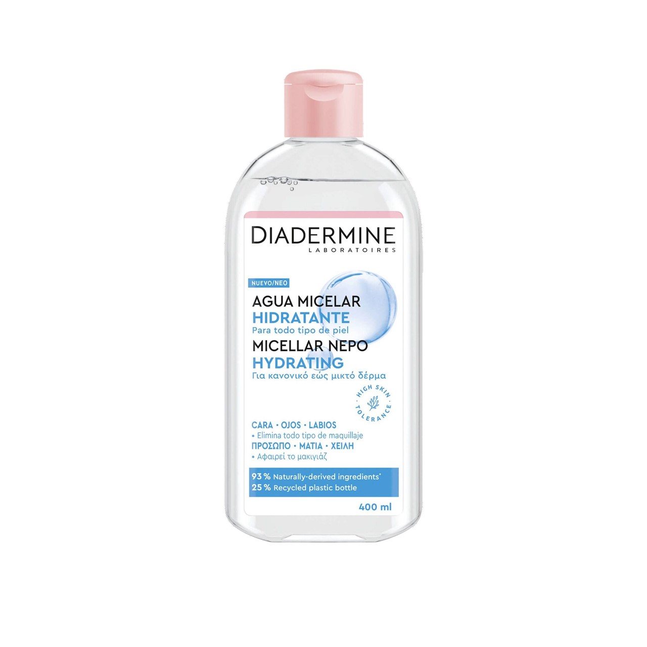 Diadermine Agua Micelar Hidratante 400ml