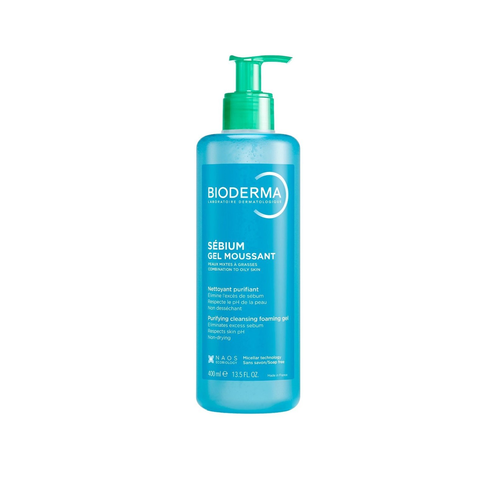 Bioderma Sébium Purifying Cleansing Foaming Gel 400ml