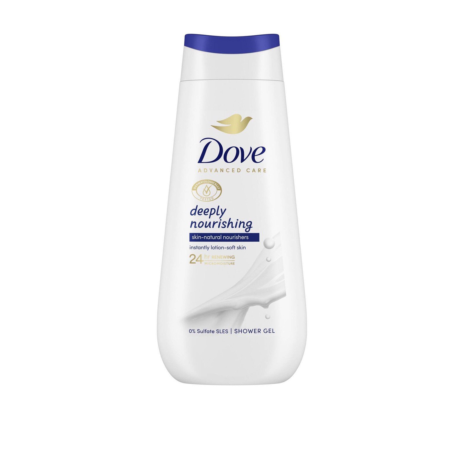 Dove Advanced Care 24h Deeply Nourishing Shower Gel 225ml (7.6floz)