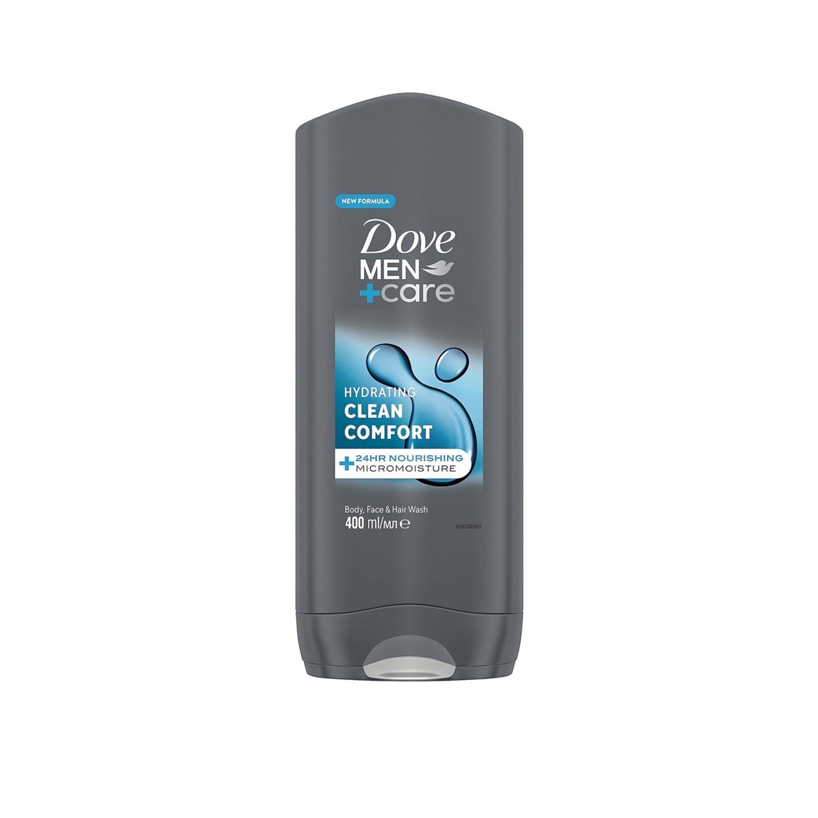 Dove Men+Care Clean Comfort Body, Face & Hair Wash