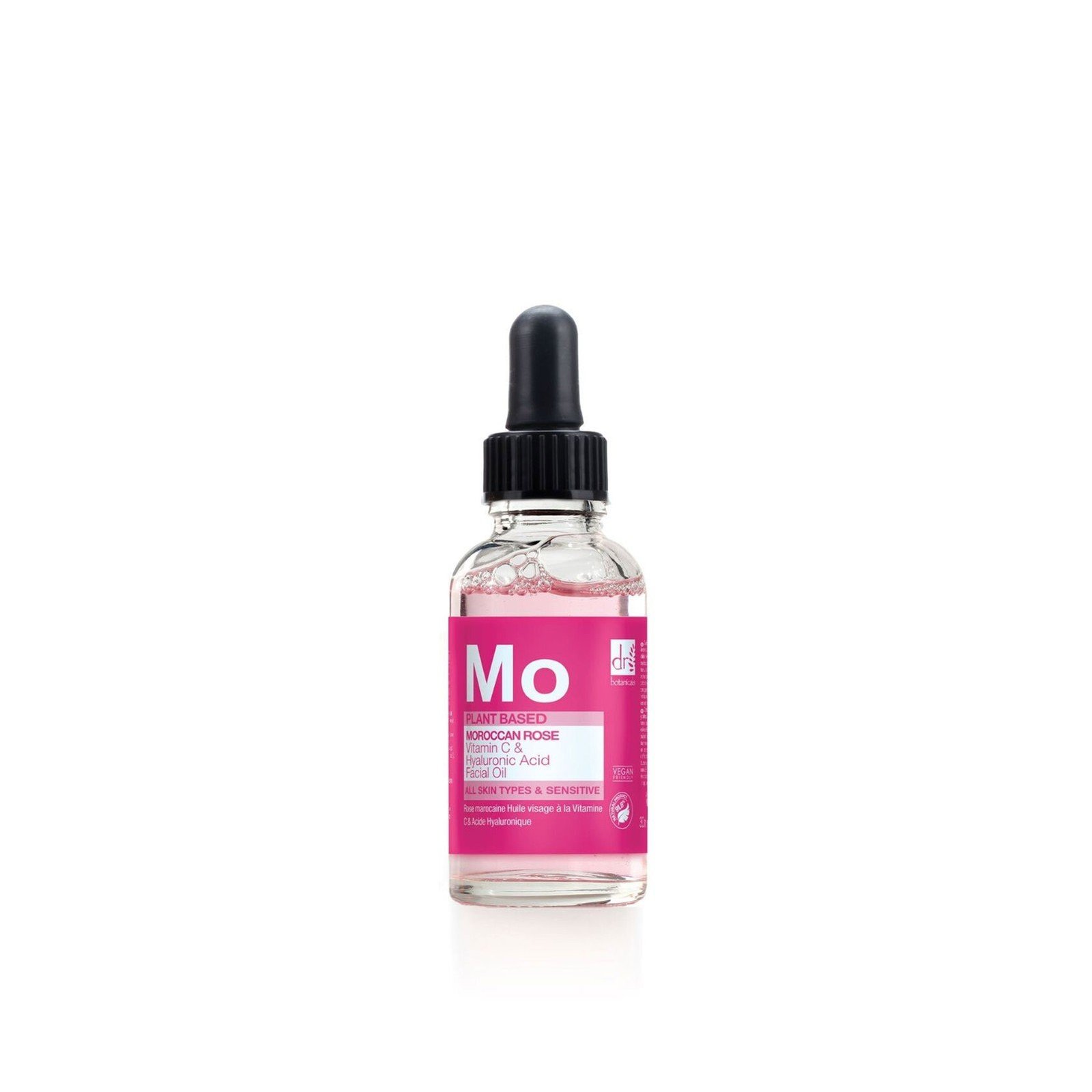 Dr. Botanicals Apothecary زيت الوجه بالورد المغربي 30ml