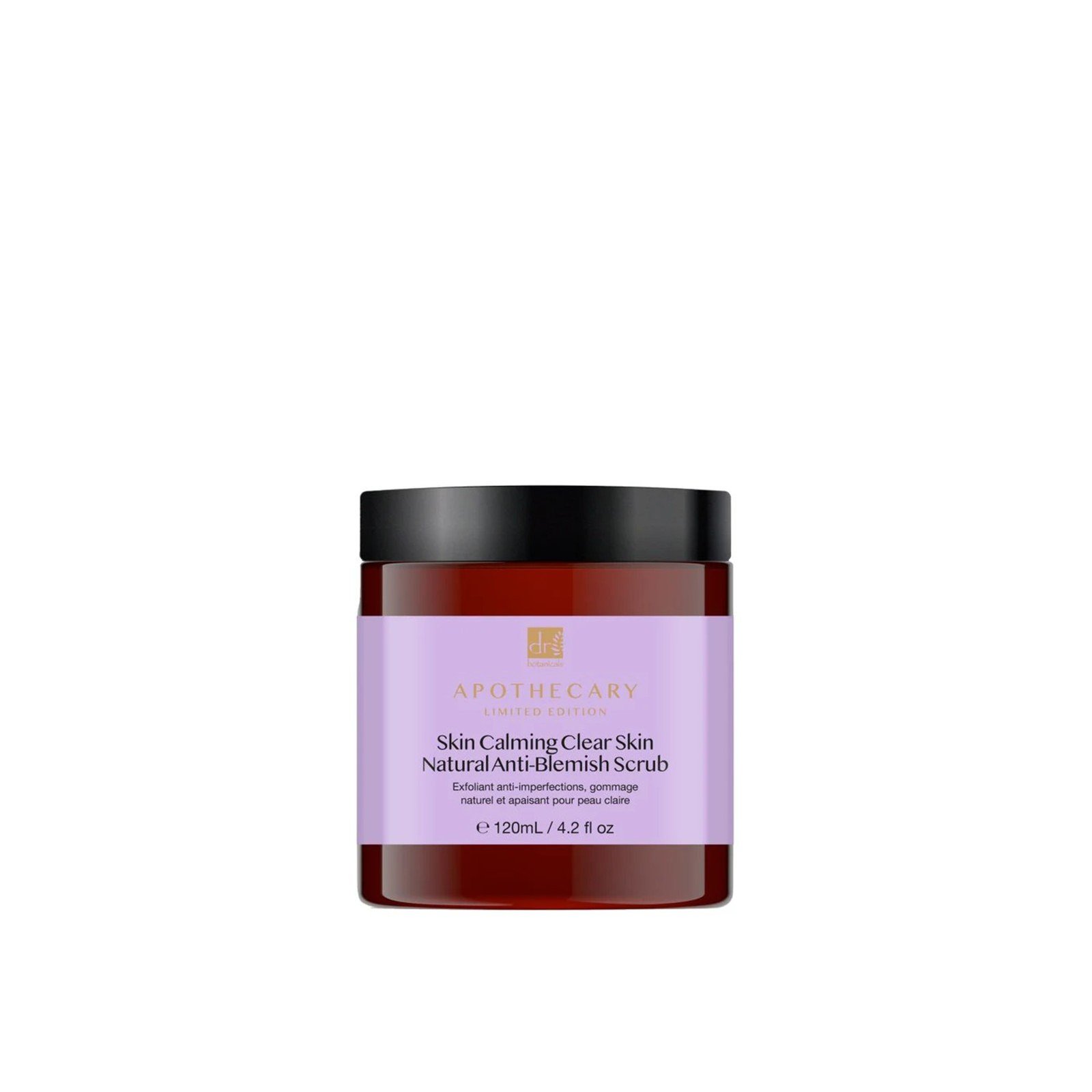 Dr. Botanicals Apothecary مقشر طبيعي مهدئ للبشرة لتنقيتها ومكافحة الشوائب 120ml