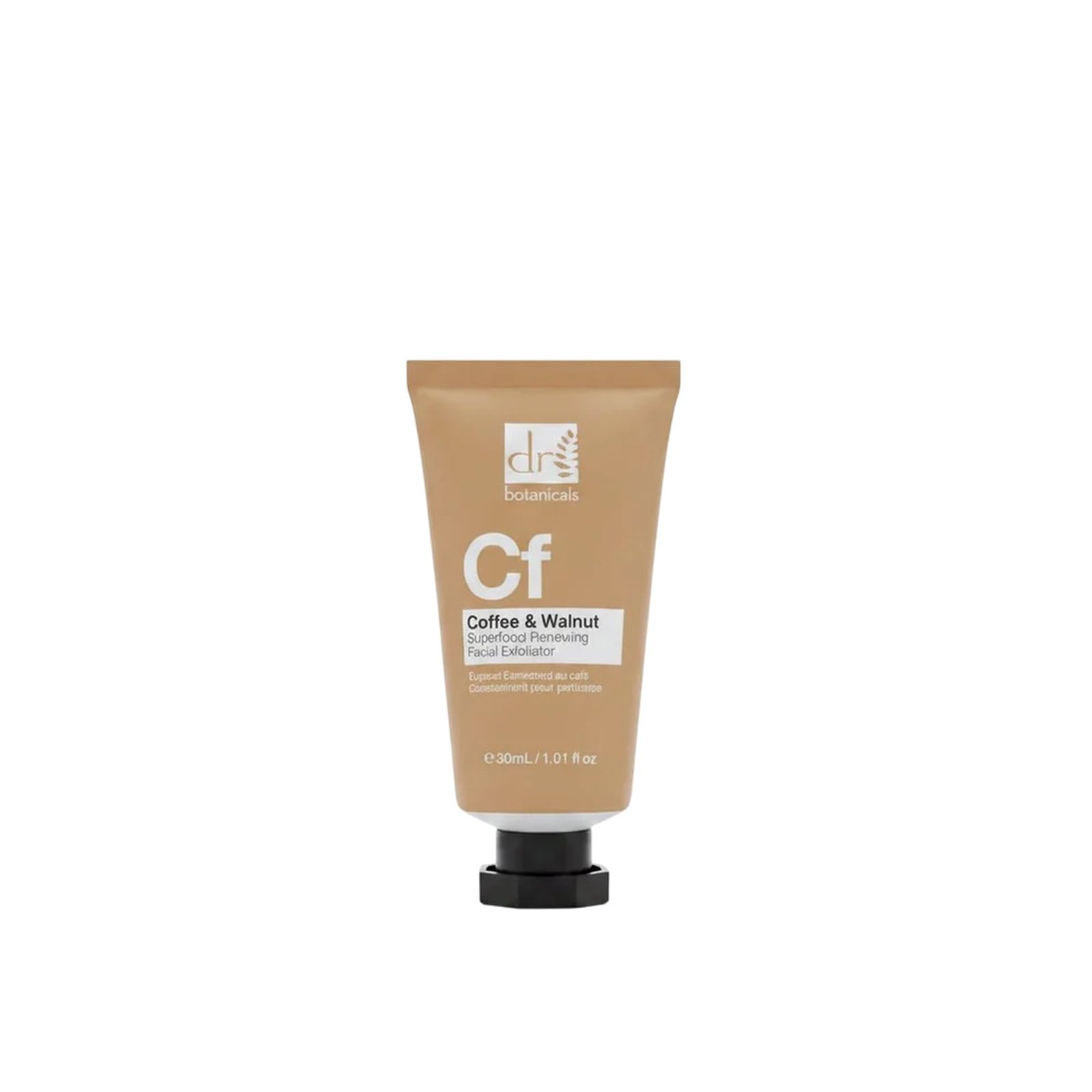 Dr. Botanicals Coffee & Walnut Superfood Renewing Facial Exfoliator 30ml