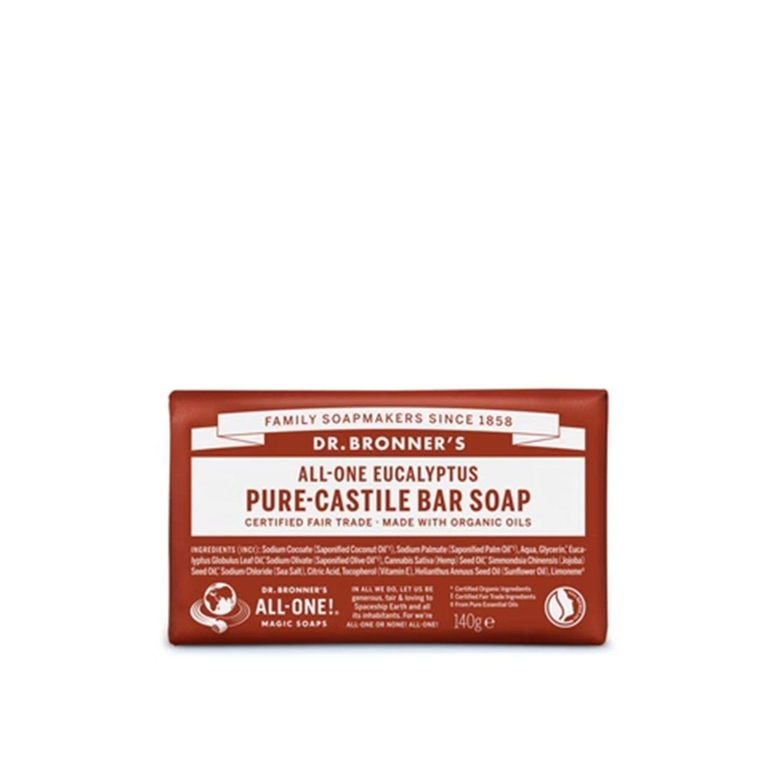 Dr. Bronner's All-One Pure-Castile Bar Soap