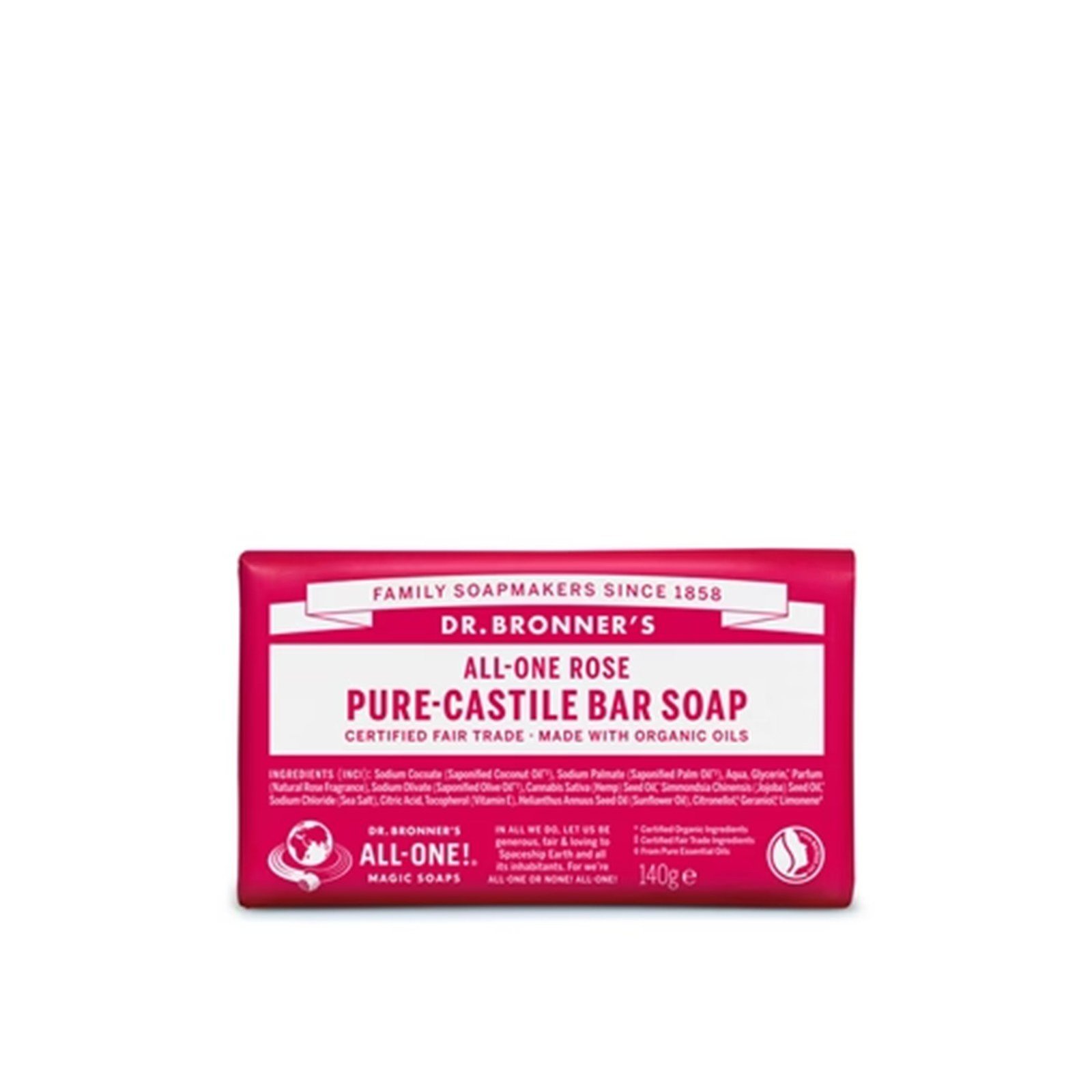 Dr. Bronner's All-One Pure-Castile Bar Soap