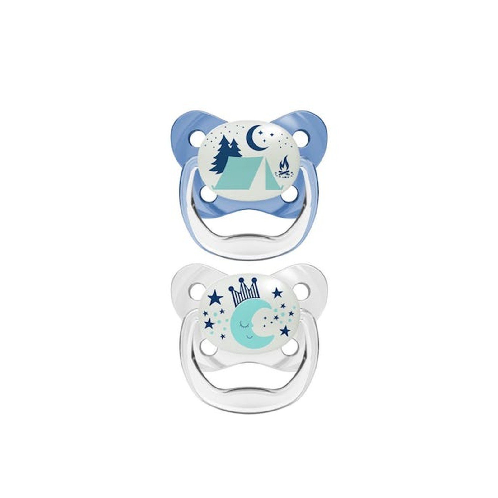 Dr. Brown's PreVent Contoured Glow in the Dark Pacifier 6-18m