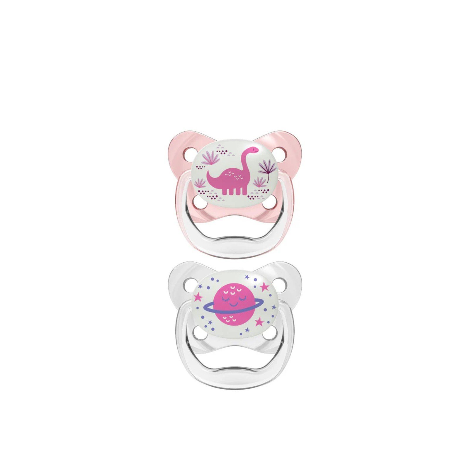 Dr. Brown's PreVent Contoured Glow in the Dark Pacifier 6-18m