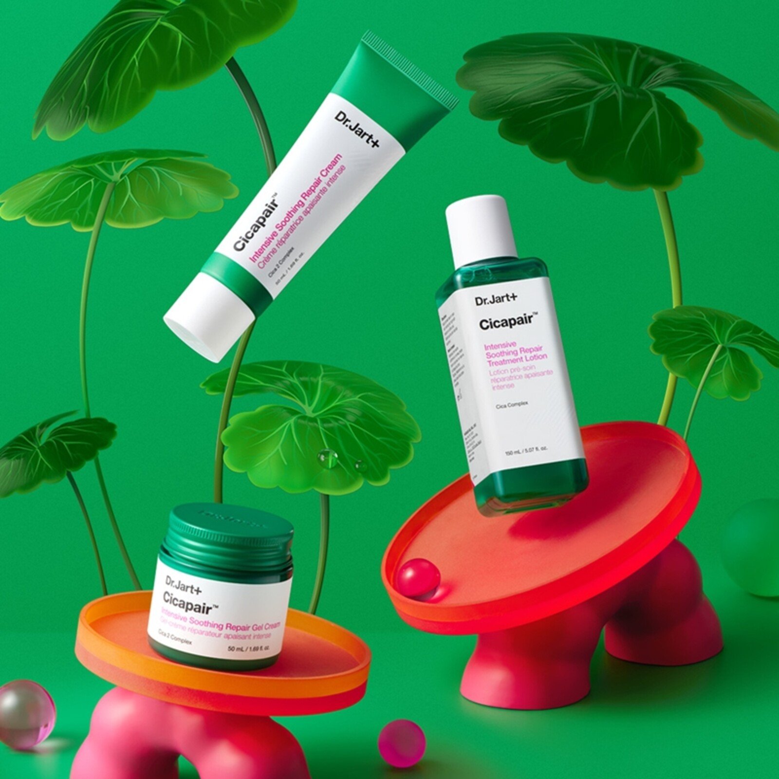 Dr.Jart+ Cicapair لوشن العناية المهدئ المكثف للإصلاح 150ml