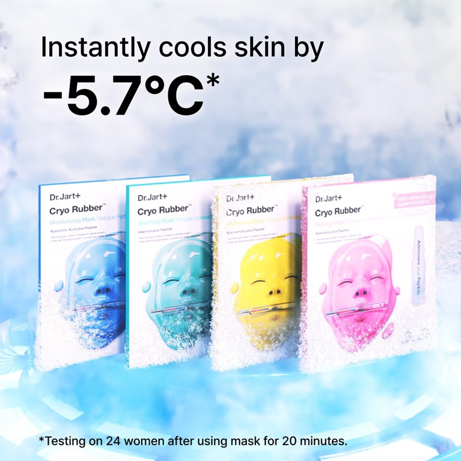 Dr.Jart+ Cryo Rubber Mascarilla Reafirmante x1