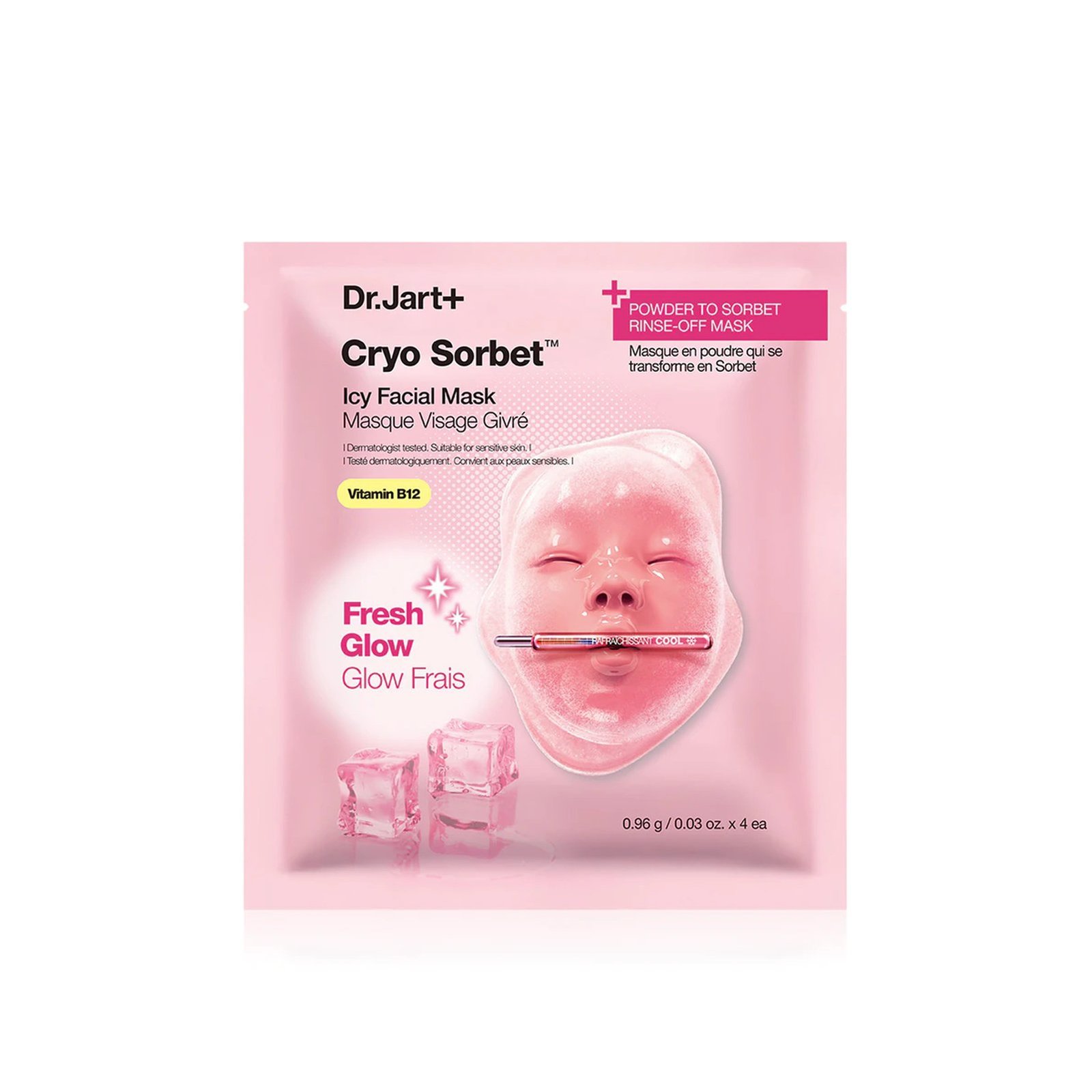 Dr.Jart+ Cryo Sorbet Icy Facial Mask x4 (4x0.03oz)